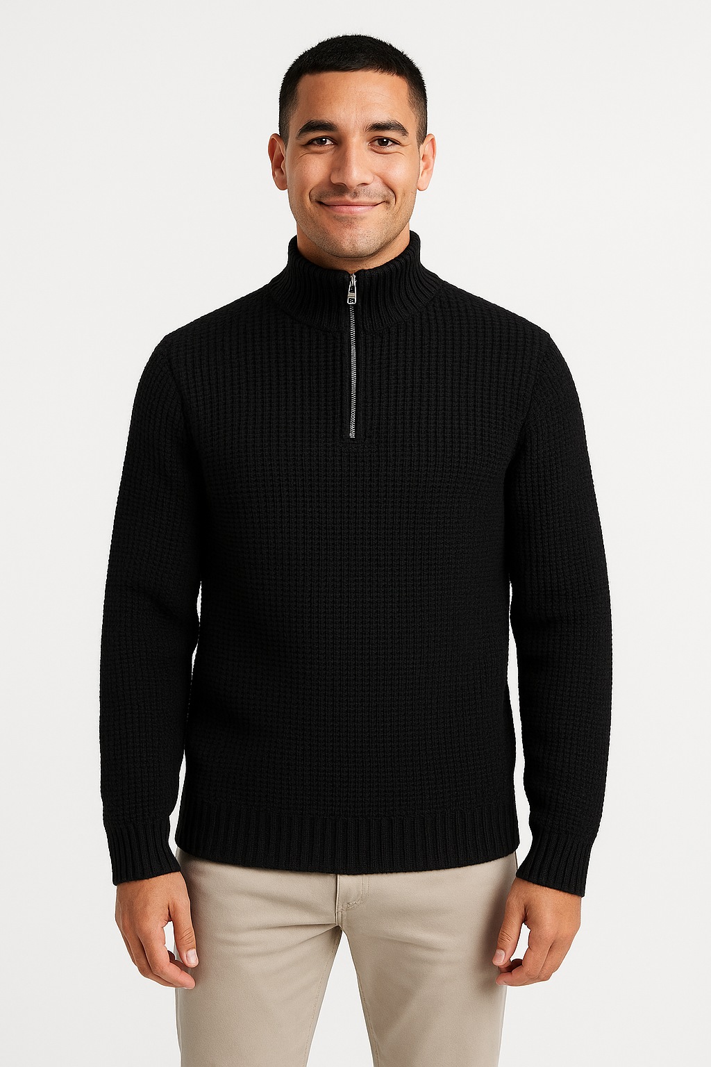 ONLY & SONS Troyer »ONSROLF REG HALF ZIP NECK KNIT - OTL«