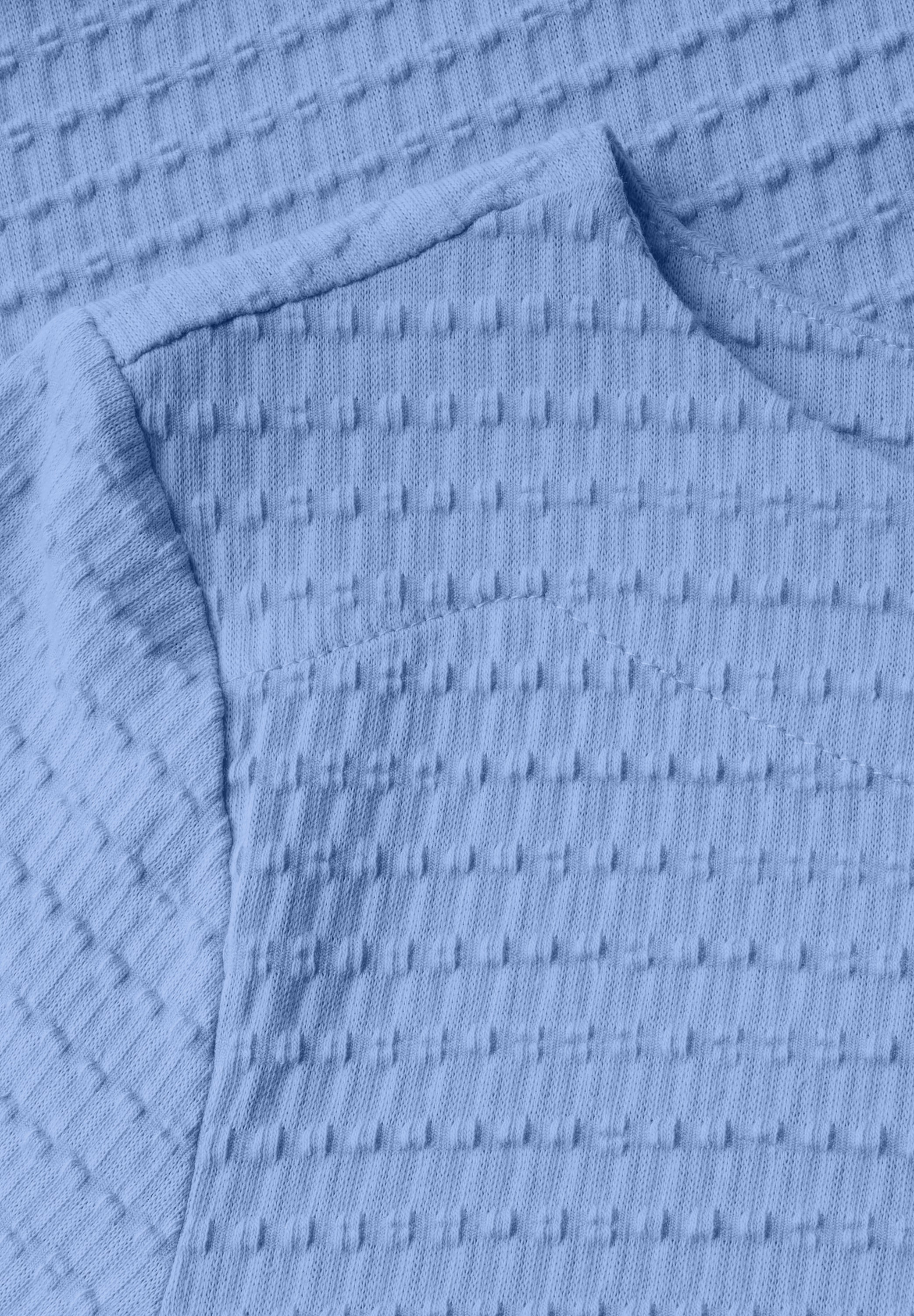 STREET ONE T-Shirt, mit feiner Struktur