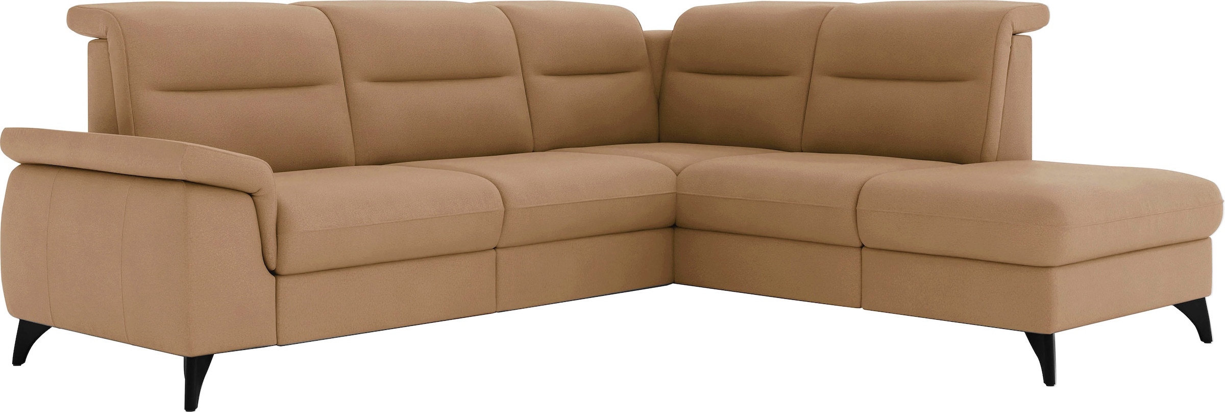 sit&more Ecksofa »Astoria L-Form«, wahlweise mit motorischer Relaxfunktion