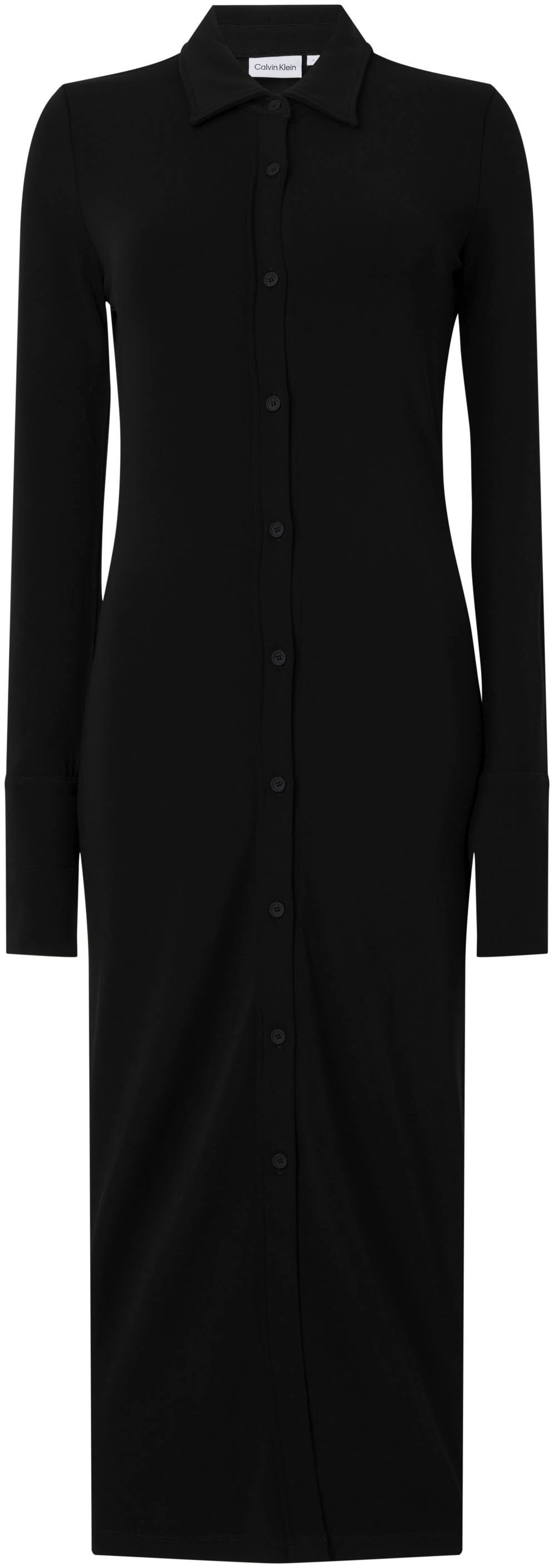 Calvin Klein »FLUID online Shirtkleid Jelmoli-Versand SHIRT | LS DRESS« shoppen CREPE