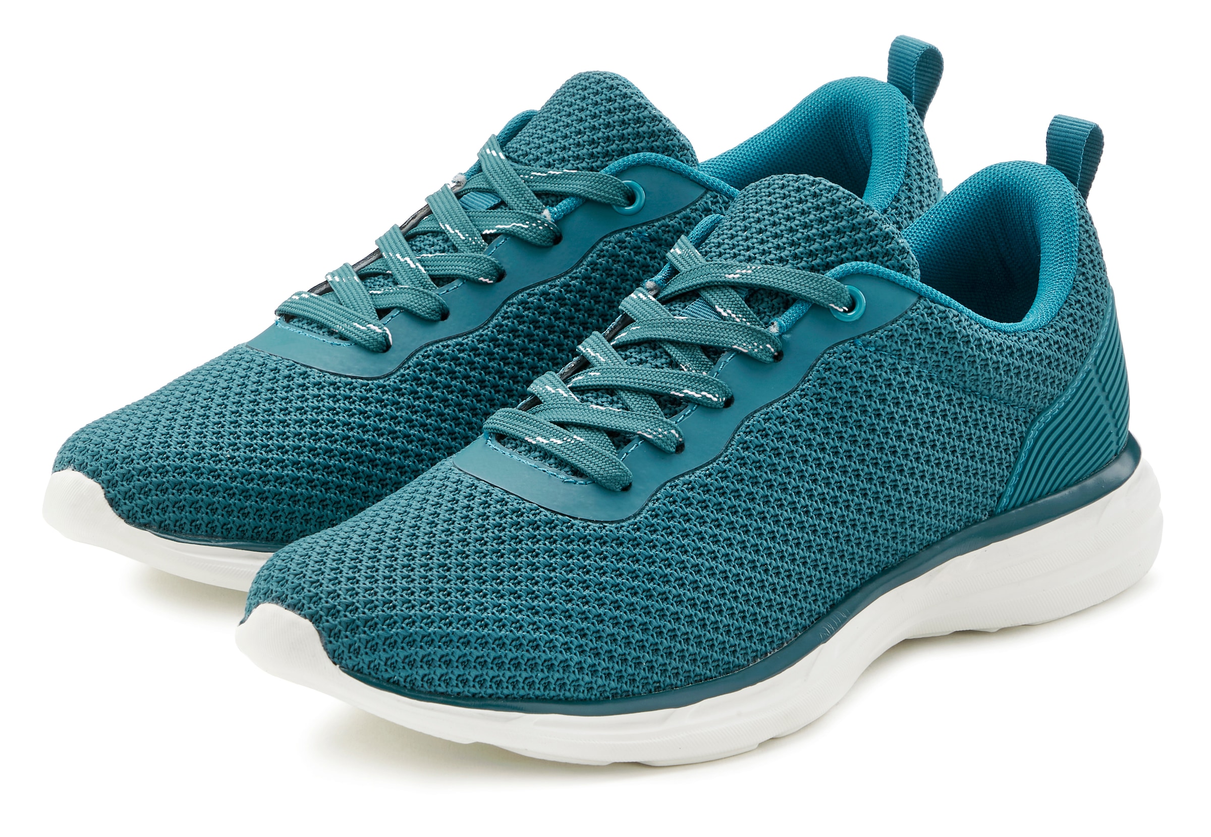 LASCANA Sneaker "Turnschuhe," Schnürhalbschuh, Halbschuh, Freizeitschuh ultraleicht VEGAN