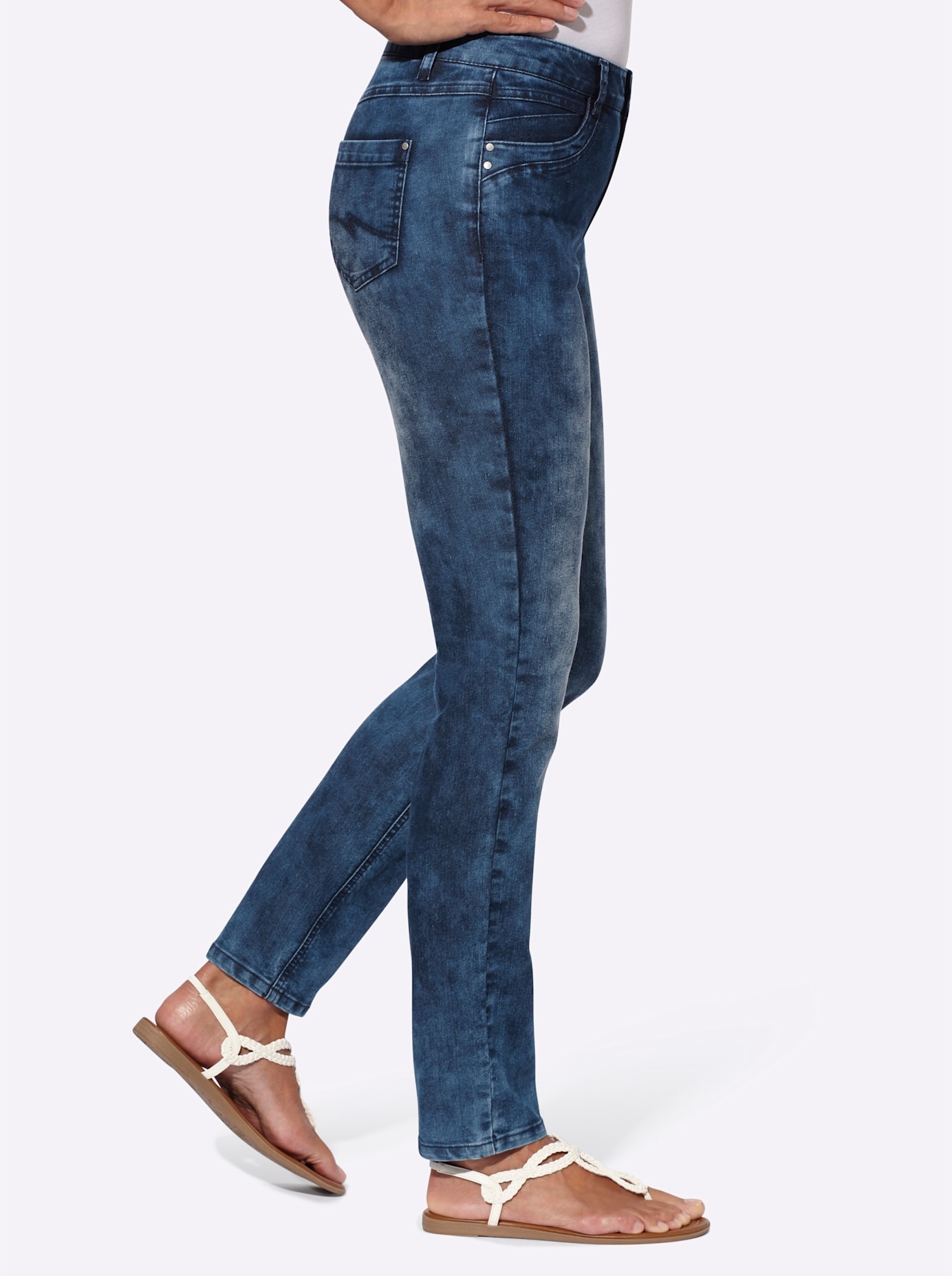 Casual Looks 5-Pocket-Jeans, (1 tlg.)