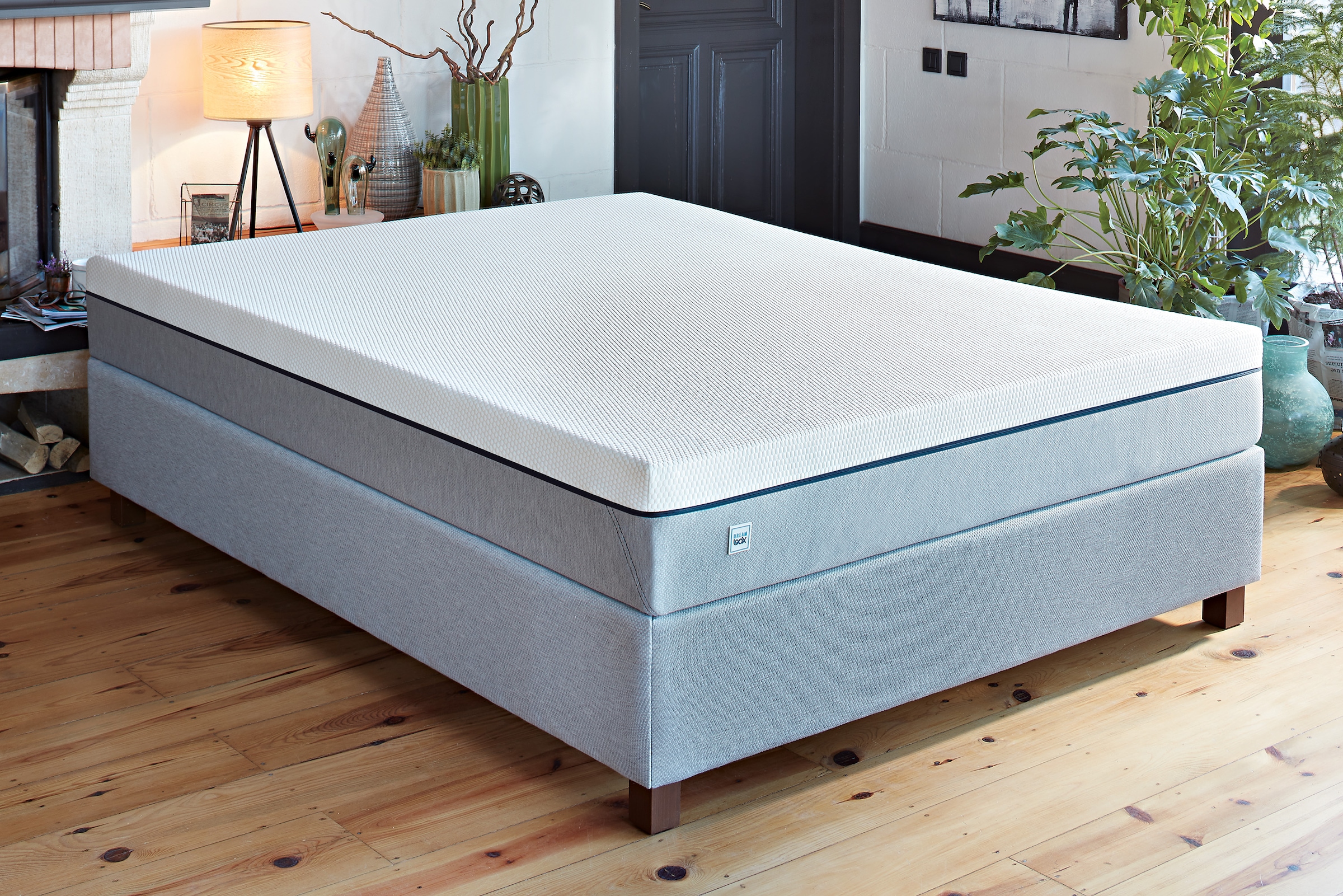 Yatas Bedding Taschenfederkernmatratze »Dream Box Roll PRO, Matratze 90x200, 140x200 cm & weitere Grössen«, 24 cm hoch, 416 Federn, (1 St.), H2 / H3, wendbar, ergonomisch, atmungsaktiv