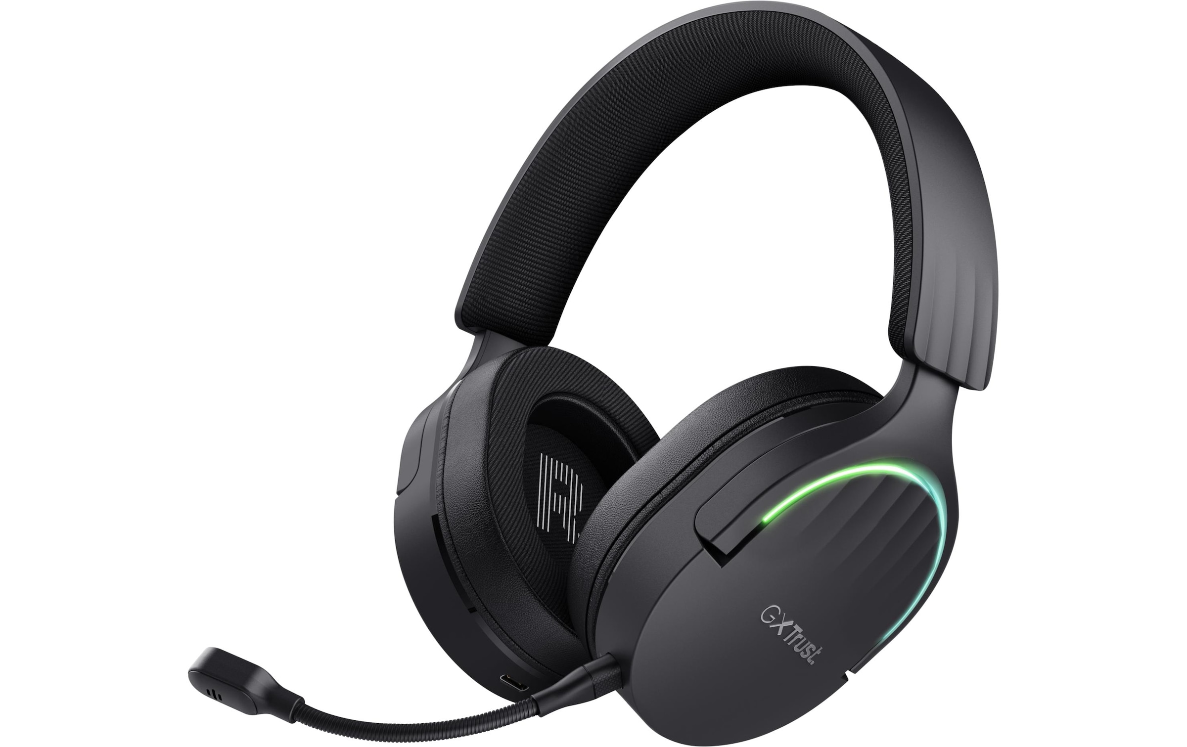Trust, PC-Headset Bluetooth, schwarz, Umweltfreundliche Ausführung aus Recyclingkunststoff