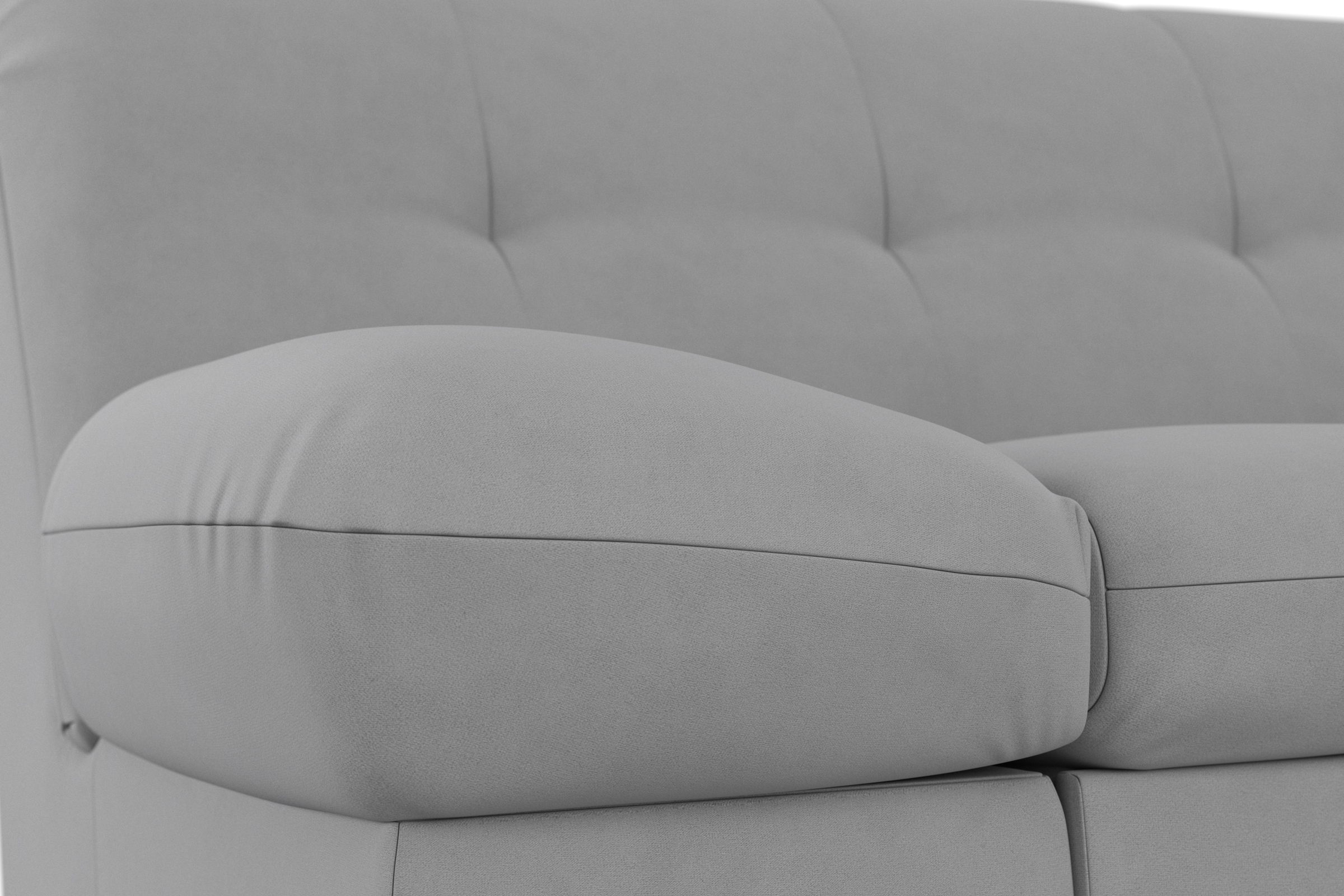 DOMO collection Ecksofa »Mona L-Form«, wahlweise mit Bett- und Armlehnfunktion