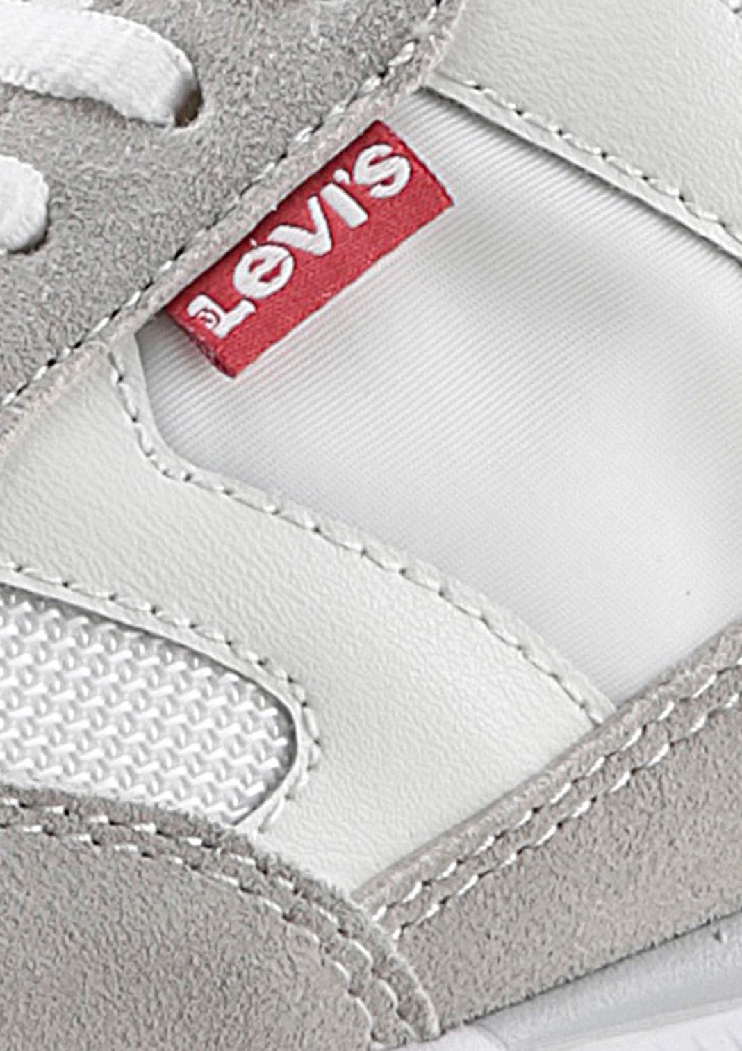 Levi's® Keilsneaker »OATS REFRESH S«, mit Logoaufnäher an der Zunge, Freizeitschuh, Halbschuh, Schnürschuh