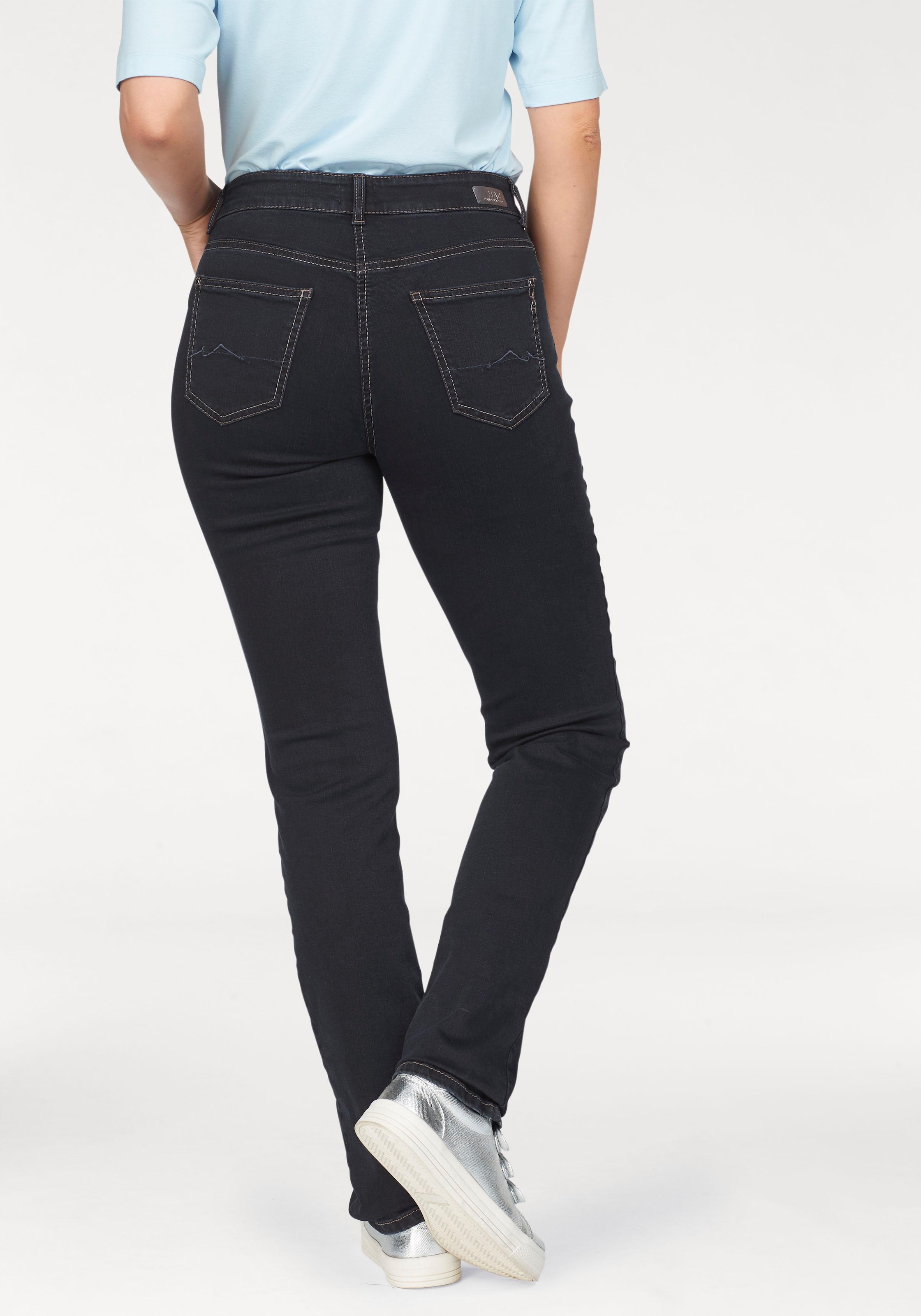 MAC Stretch-Jeans »Melanie«, Gerade geschnitten Jelmoli-Versand online bei shoppen Schweiz