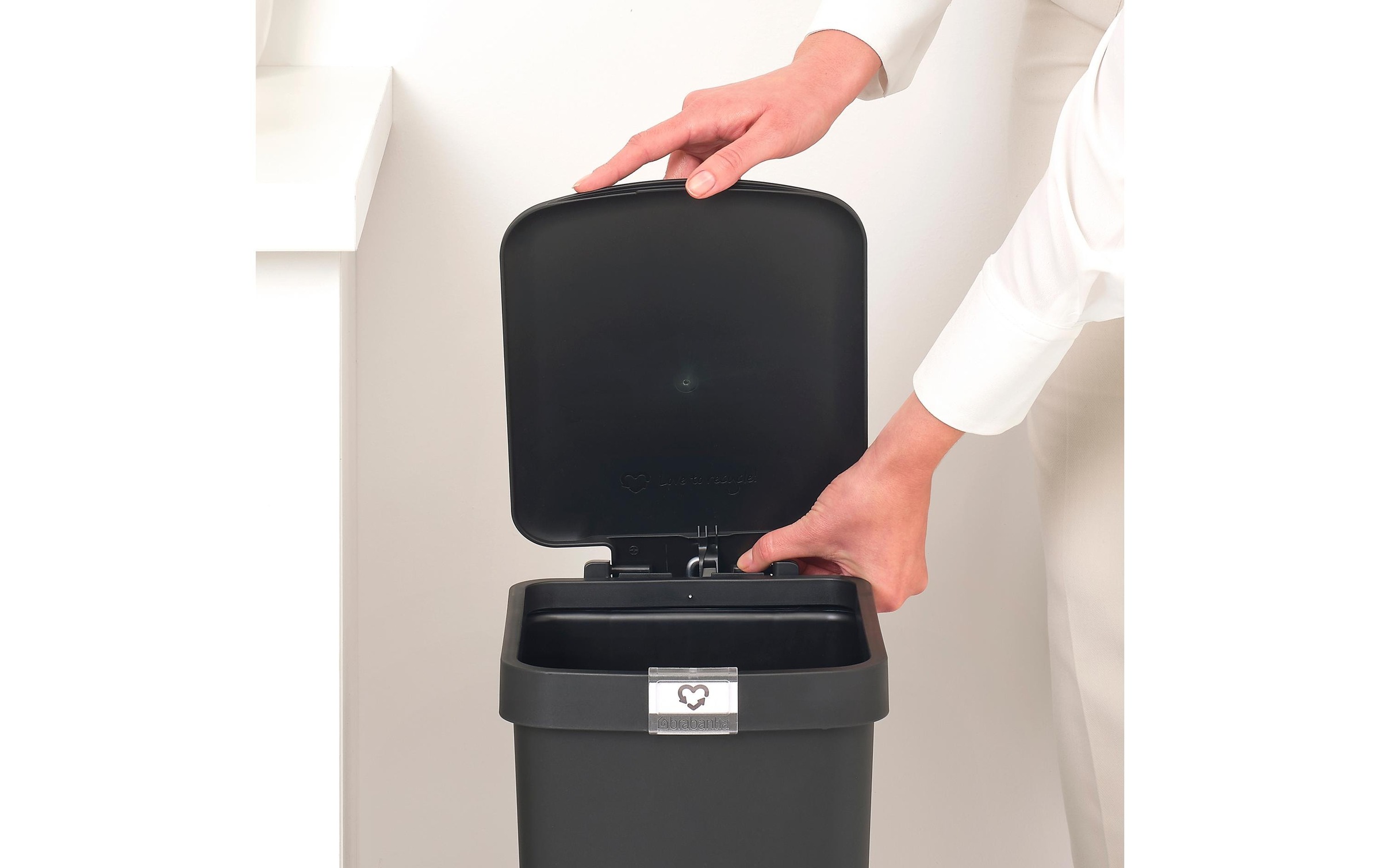 Brabantia Mülleimer »StepUp 16 l«, 1 Behälter