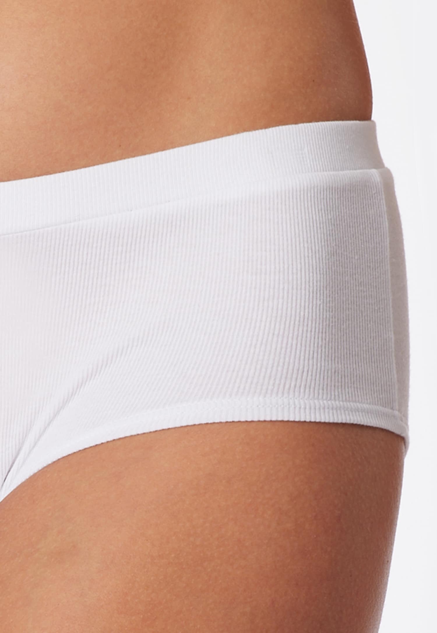 Schiesser Panty »Pure Rib«, moderne Schnittform, Doppelripp-Qualität, Weiches Bein- und Bundgummi