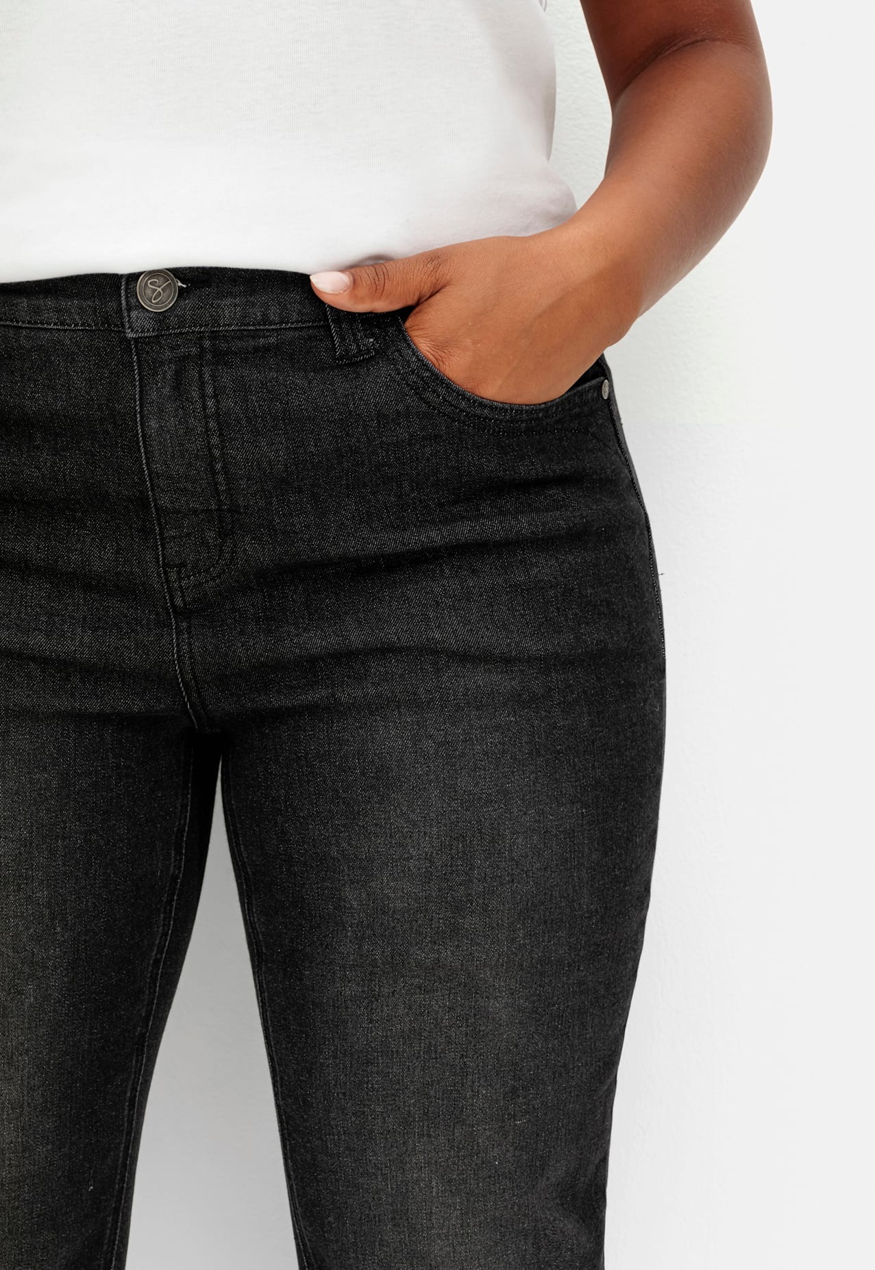 Sheego Bequeme Jeans, (1 tlg.)
