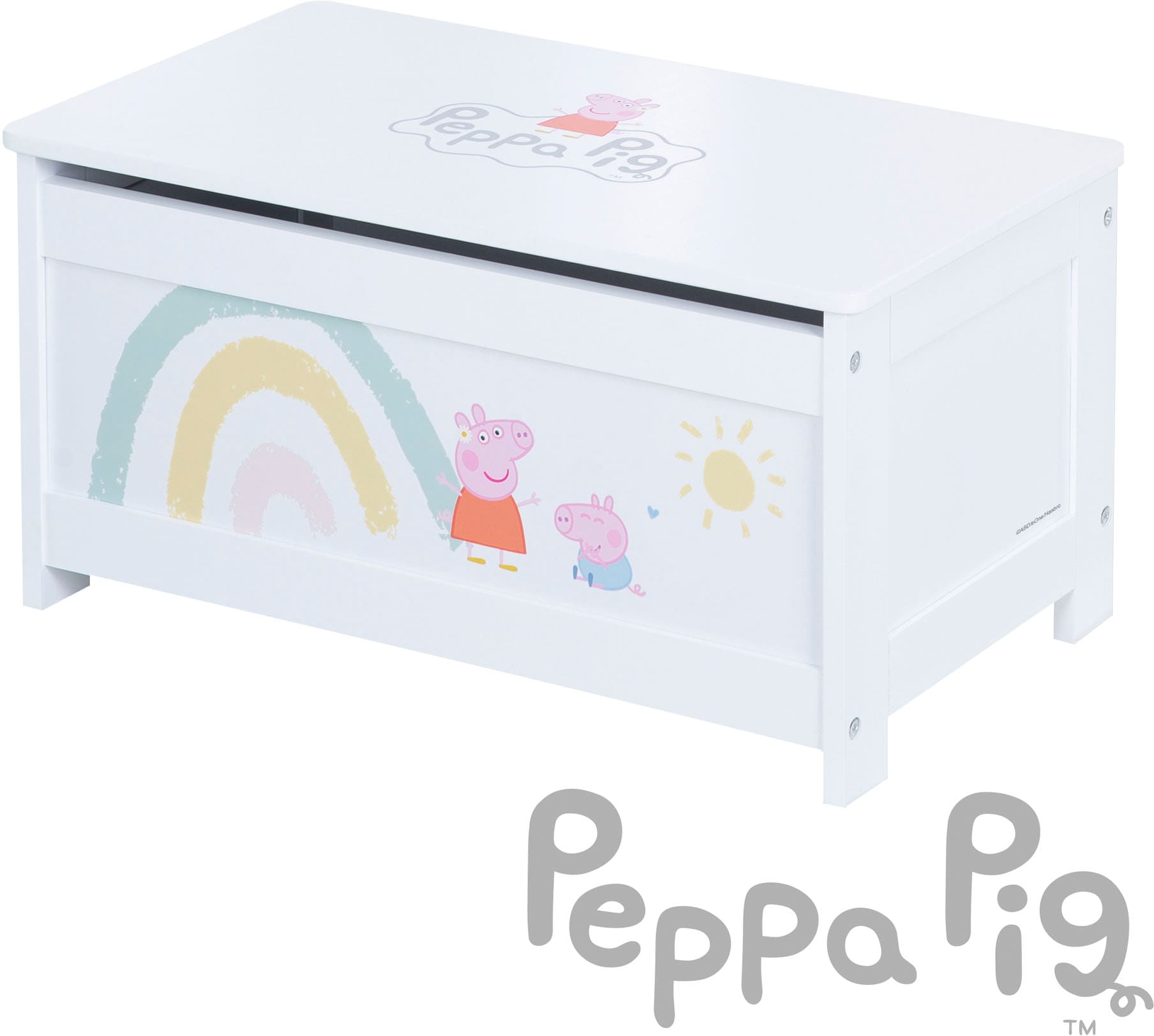 roba® Truhe »Peppa Pig«, mit Deckelbremse