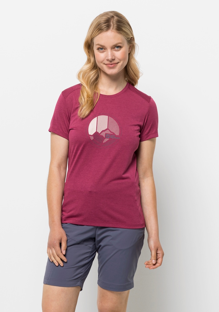 Jack Wolfskin T-Shirt »CROSSTRAIL GRAPHIC T W« online shoppen bei  Jelmoli-Versand Schweiz