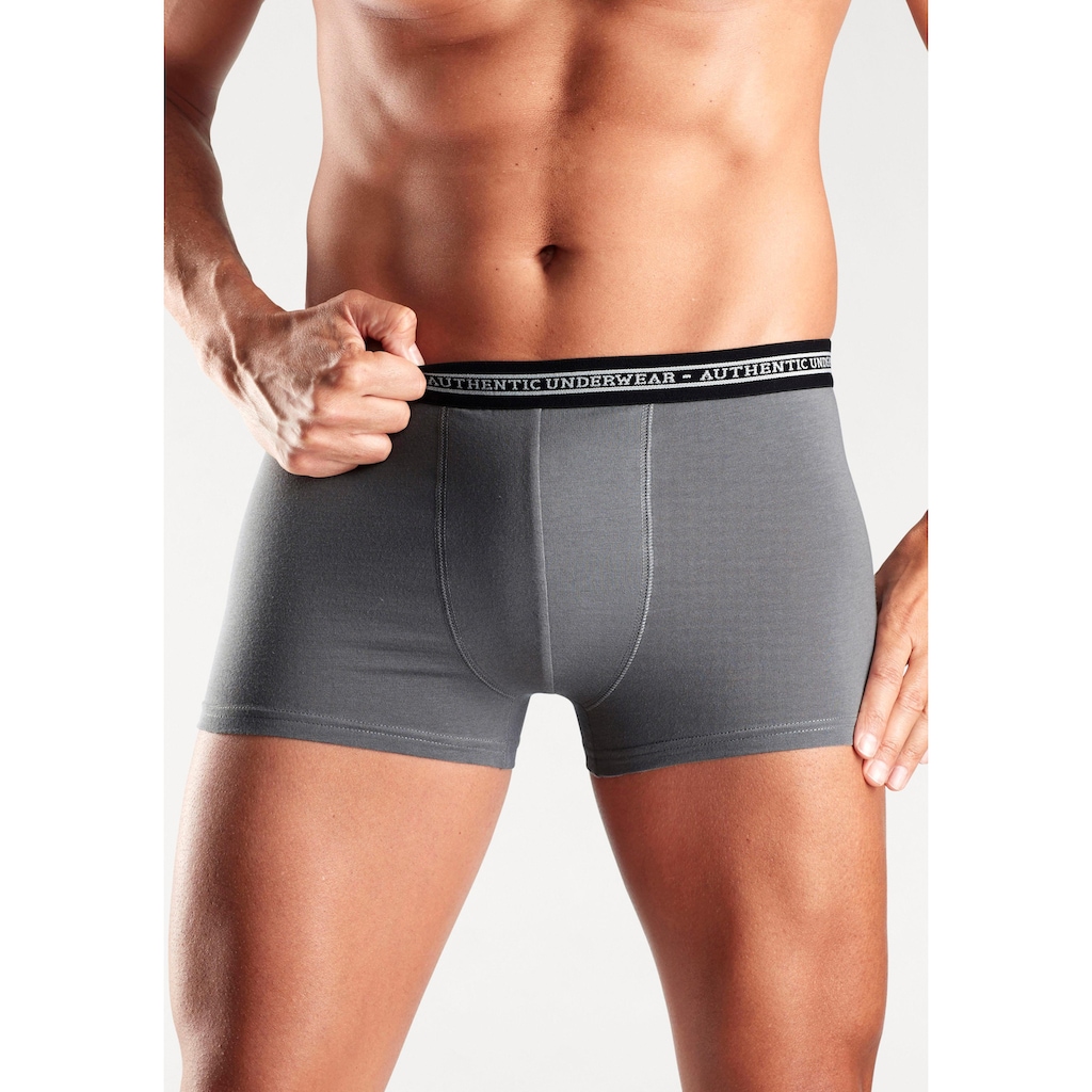 AUTHENTIC UNDERWEAR Boxer, (Packung, 4 St.)