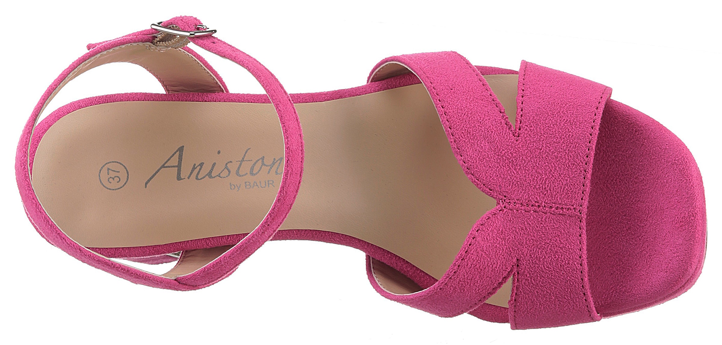 Aniston SHOES High-Heel-Sandalette, Sommerschuh, Abendsandale, Plateau - NEUE KOLLEKTION