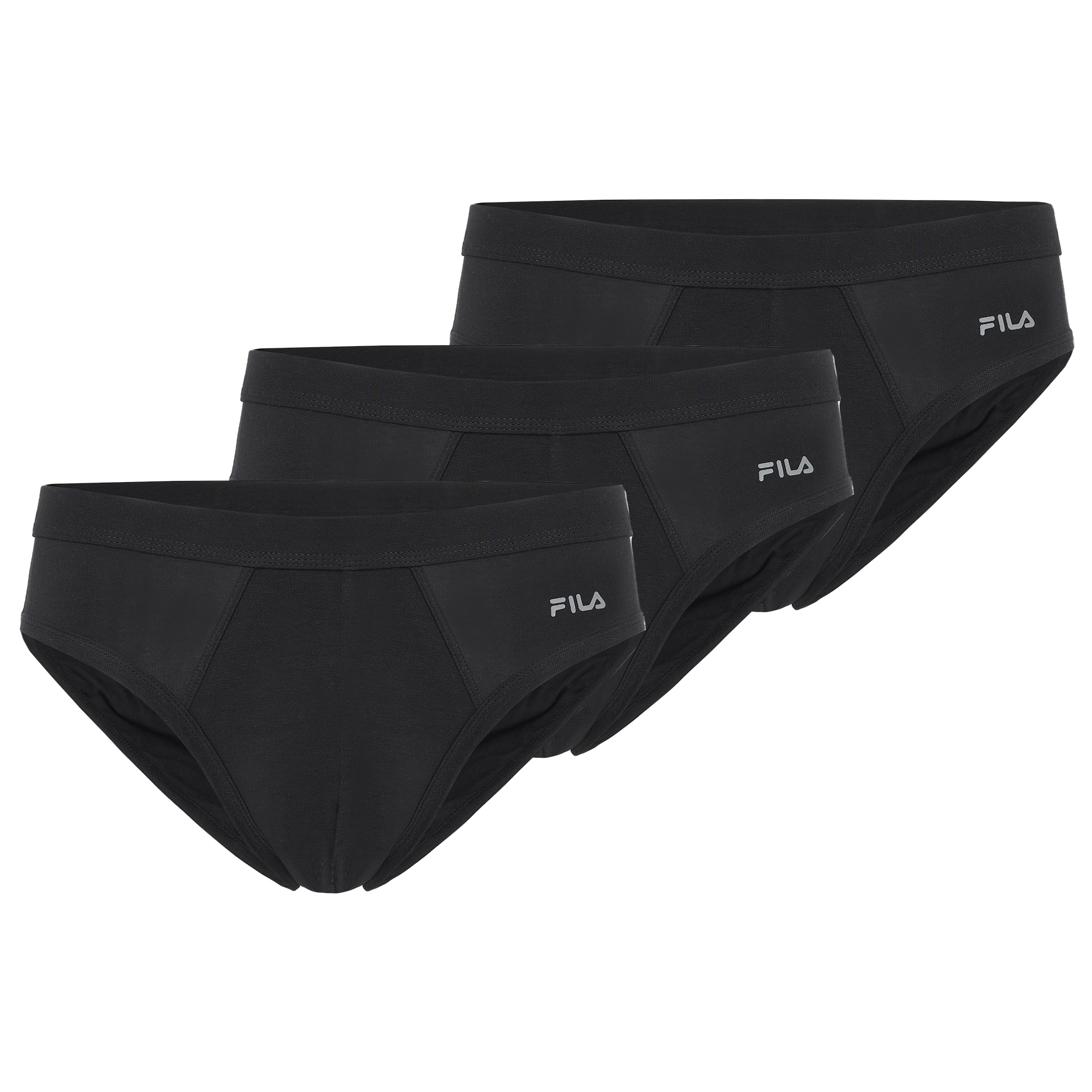 Fila Slip »MAN BRIEF« 3er Pack, mit flach verarbeiteten Nähten