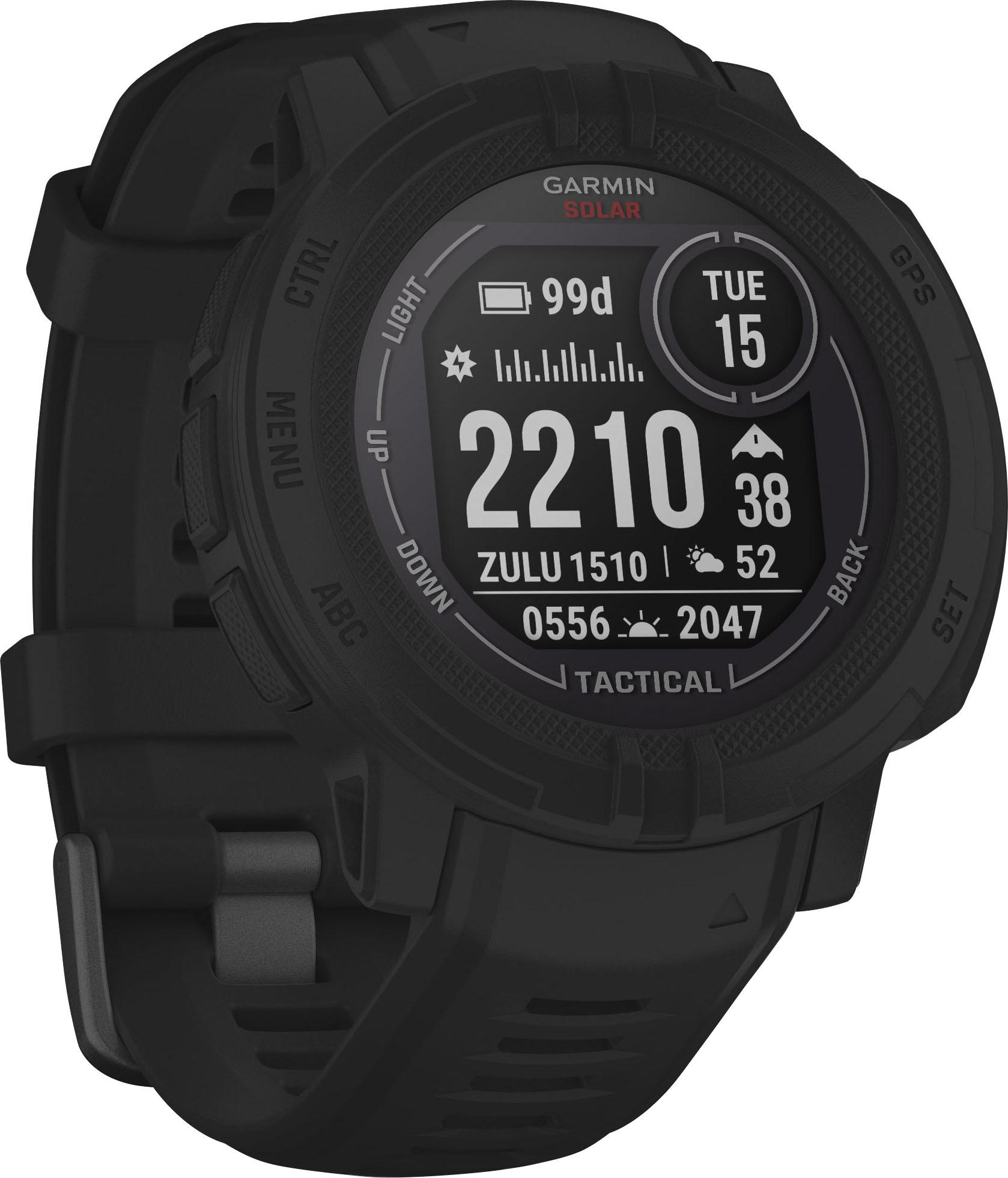 Garmin Smartwatch »INSTINCT 2 SOLAR TACTICAL EDITION« (2,3 cm / 0,9 ″) Garmin