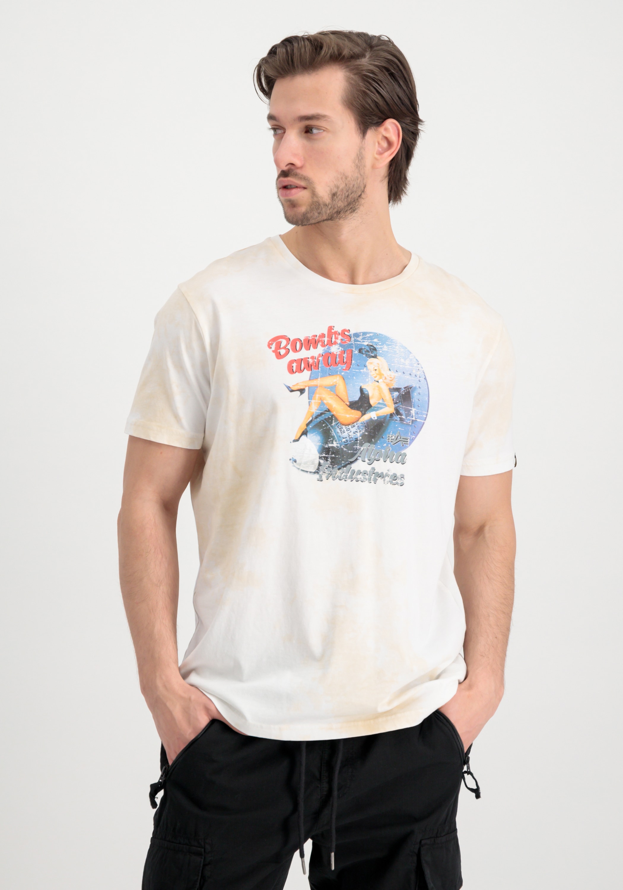 Alpha Industries T-Shirt »Alpha Industries Men - T-Shirts Nose Art T-Shirt«
