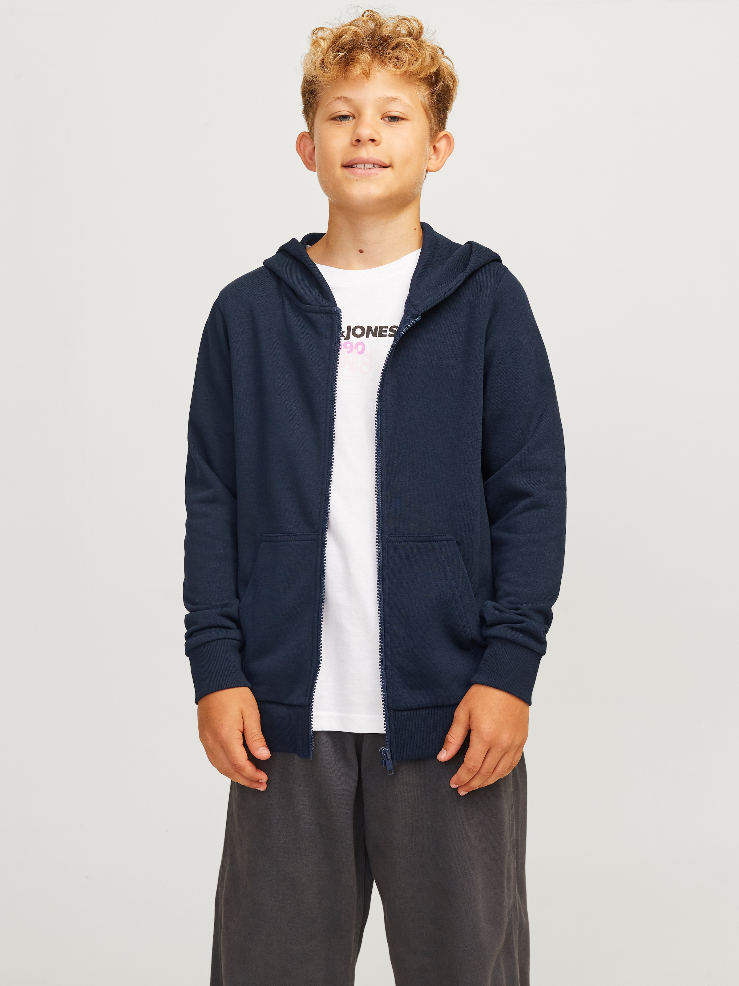 Sweatjacke »JJEBRADLEY SWEAT ZIP HOOD NOOS JNR«