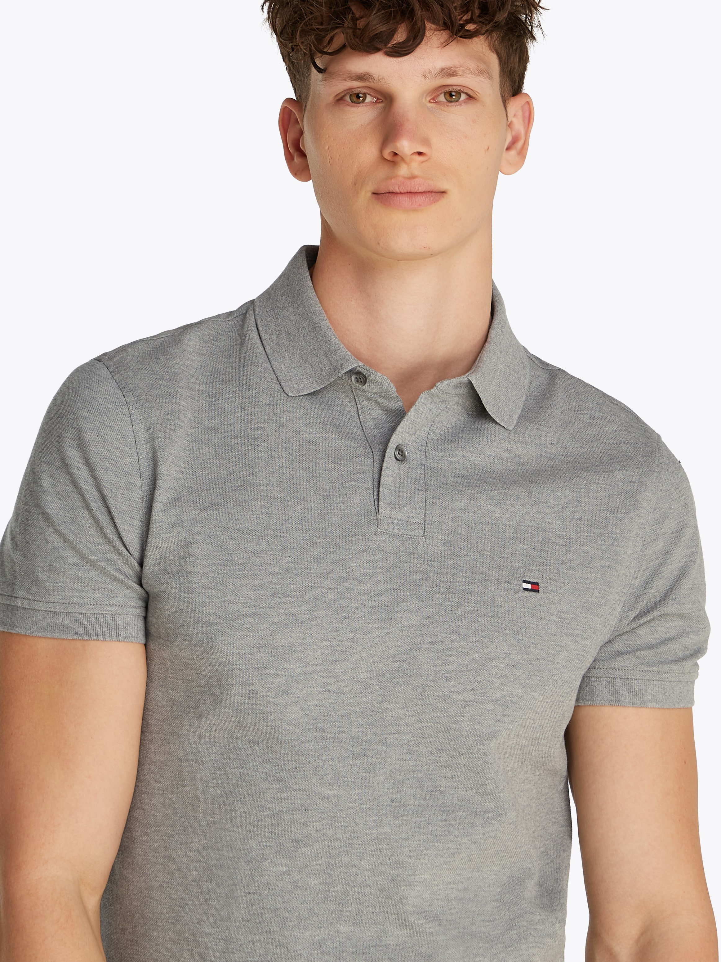 Tommy Hilfiger Poloshirt »1985 REGULAR POLO«, mit Tommy Hilfiger Kontraststreifen innen am Kragen