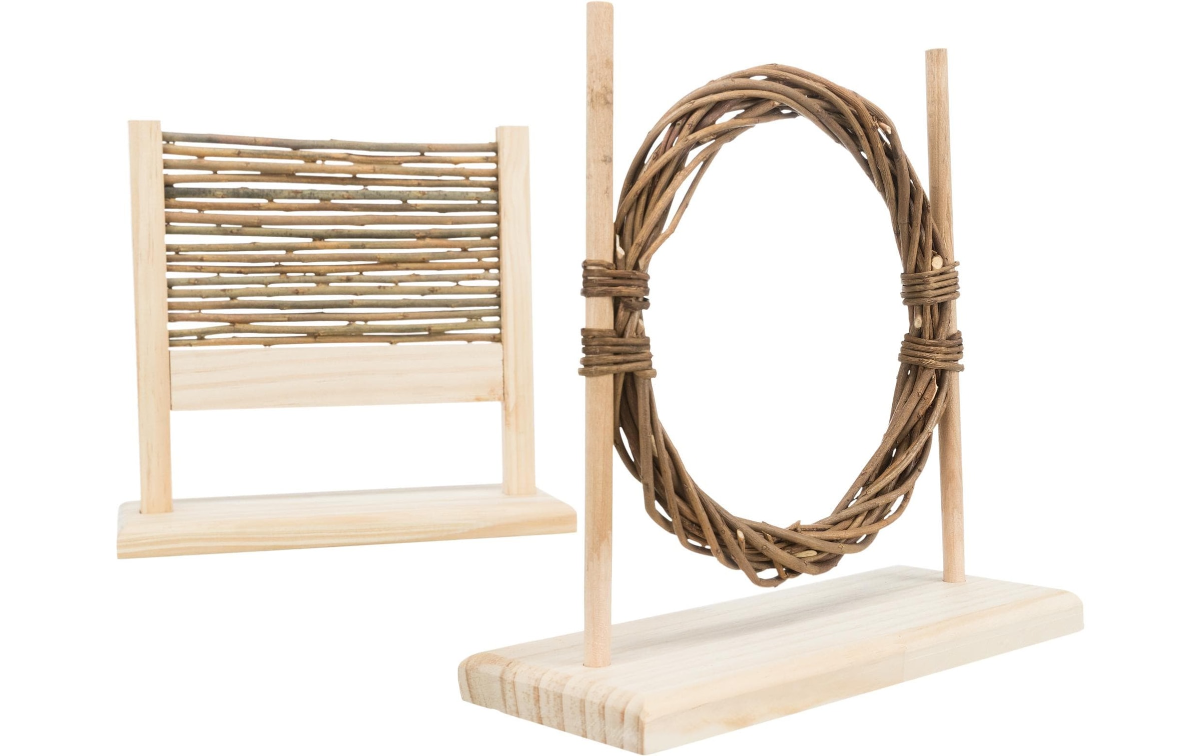 TRIXIE Agility-Hürde »Agility-Set mit Hürde und Ring«, Holz