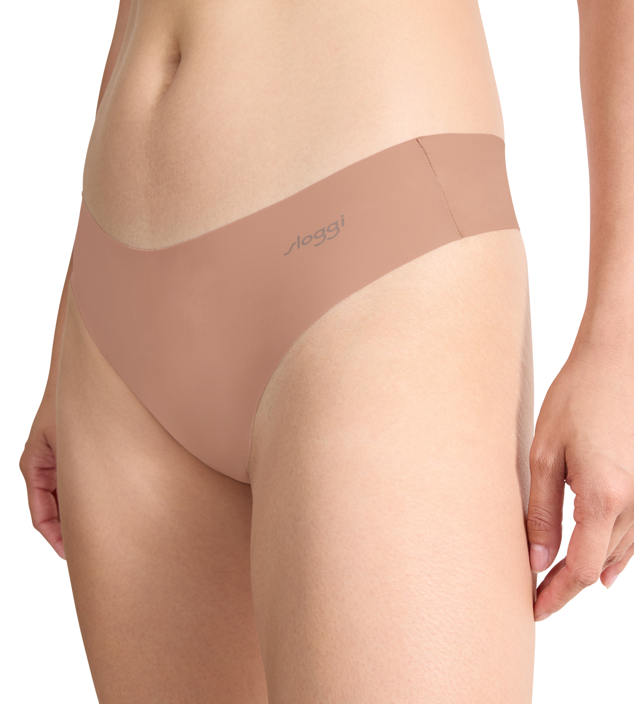 sloggi Slip »ZERO Microfibre 2.0 Hipstring 2P«, (2er Pack), nahtlos, gewellte Abschlüsse, ultraleicht