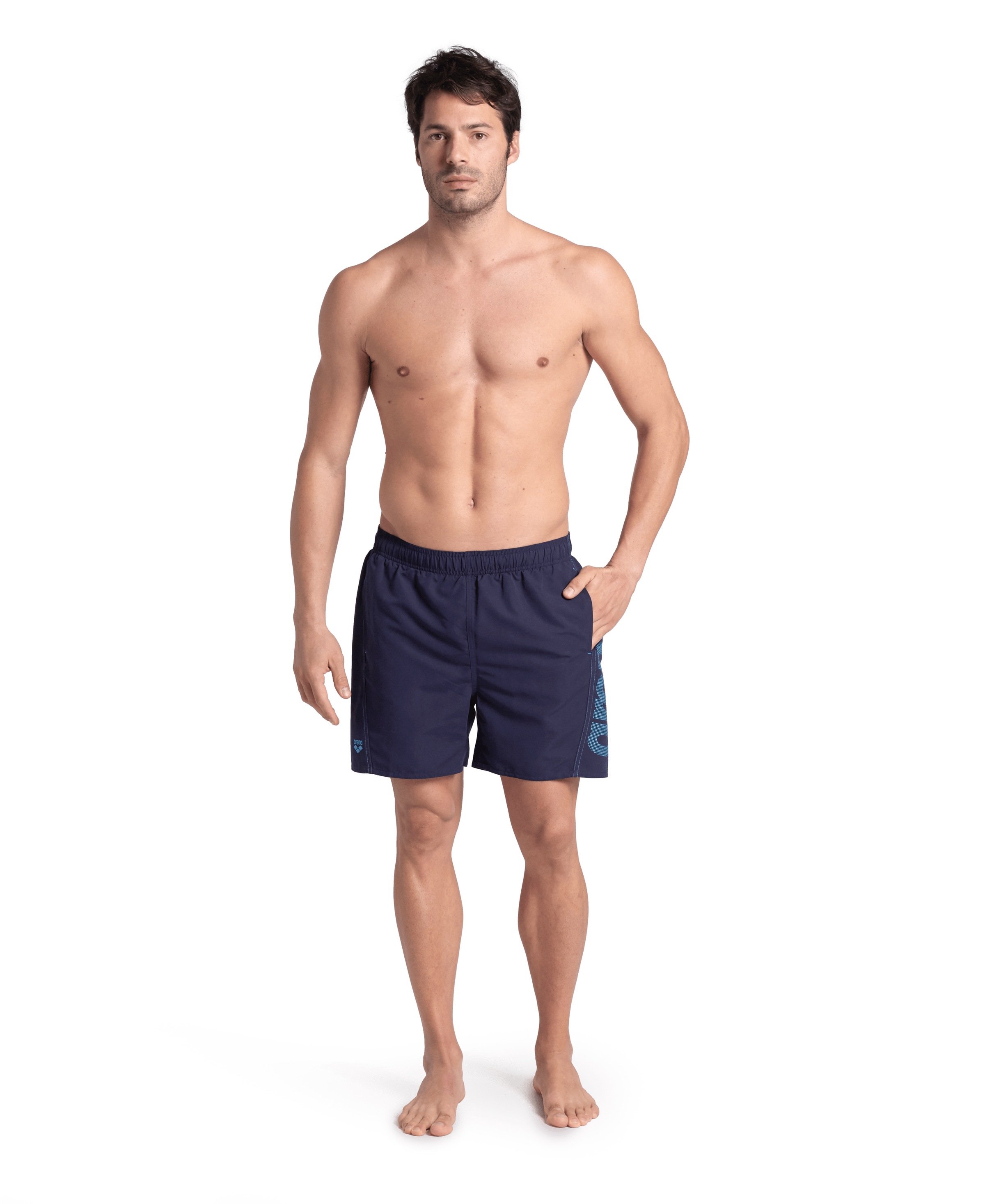 Arena Badeshorts »FUNDAMENTALS ARENA LOGO BOXER R«