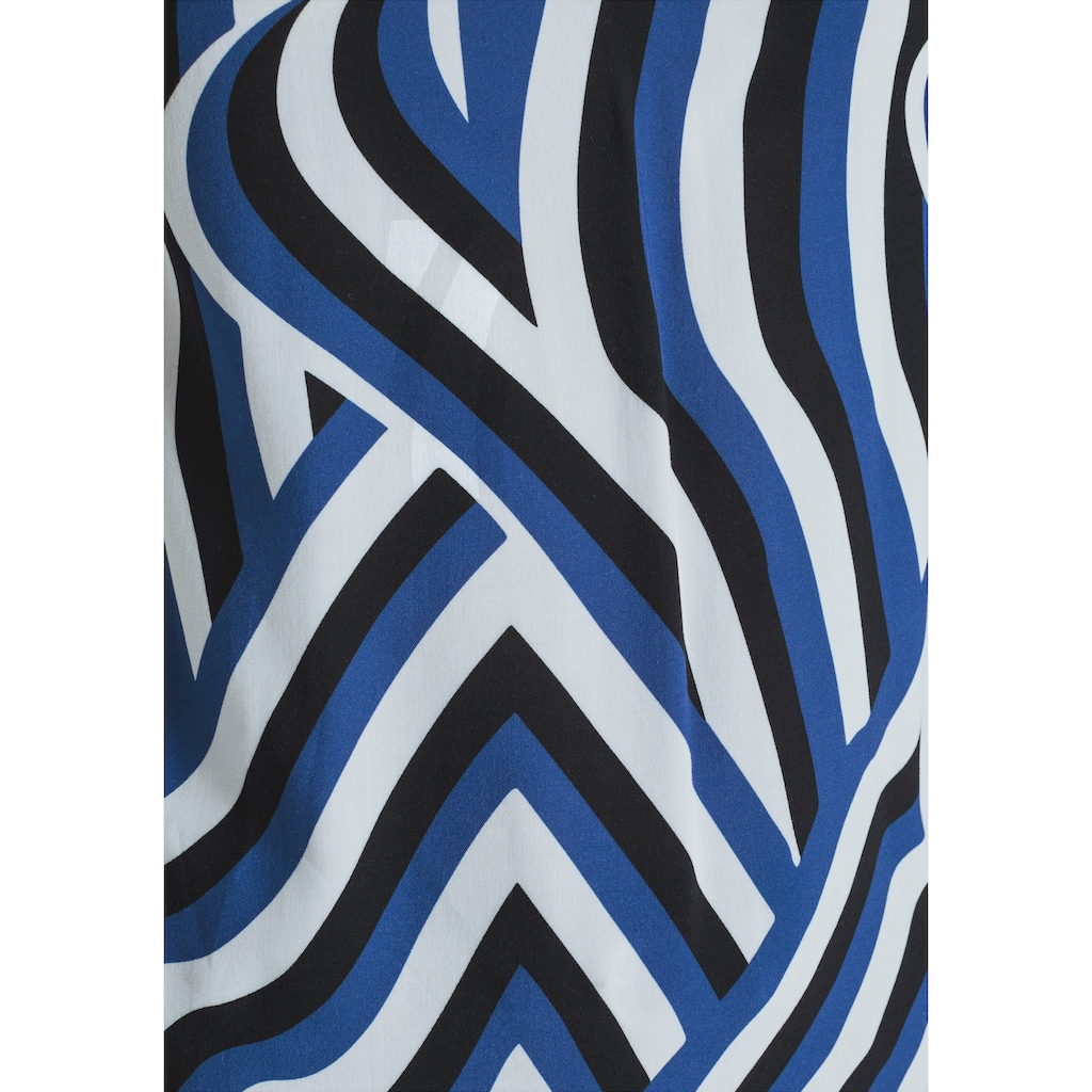 HECHTER PARIS Klassische Bluse, mit elegantem V-Ausschnitt - NEUE KOLLEKTION