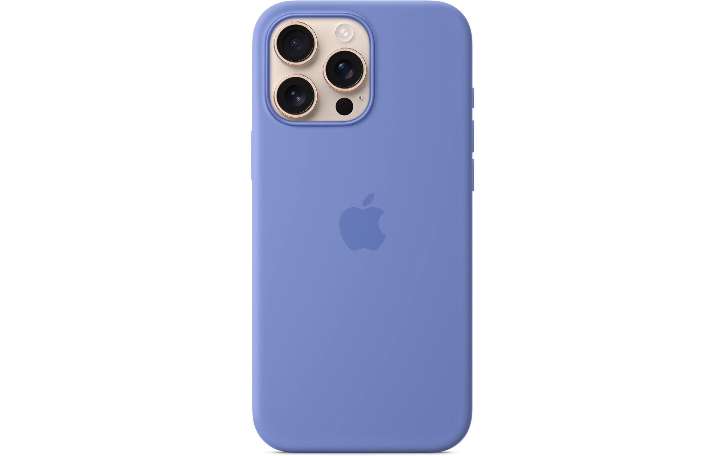 Apple Smartphone Silikon Case mit MagSafe, iPhone 16 Pro Max, Veilchen