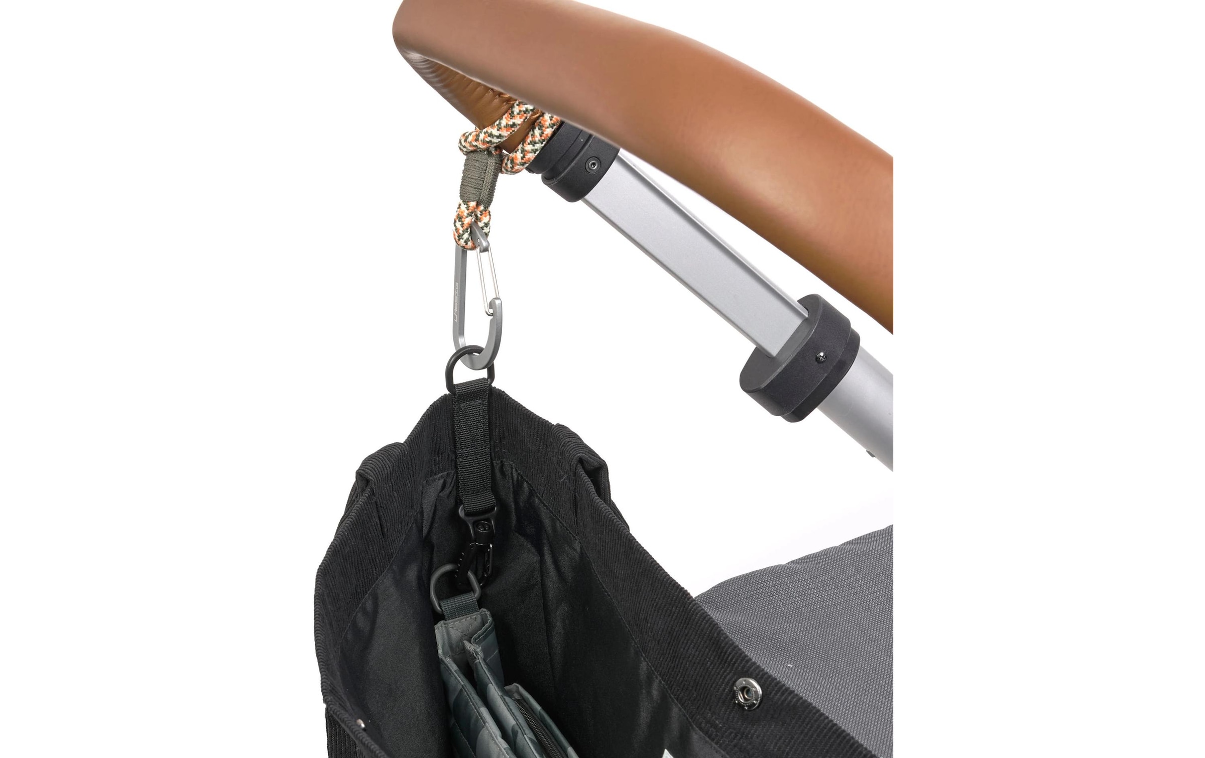 LÄSSIG Wickeltasche »Mix Shopper Cord Schwarz«