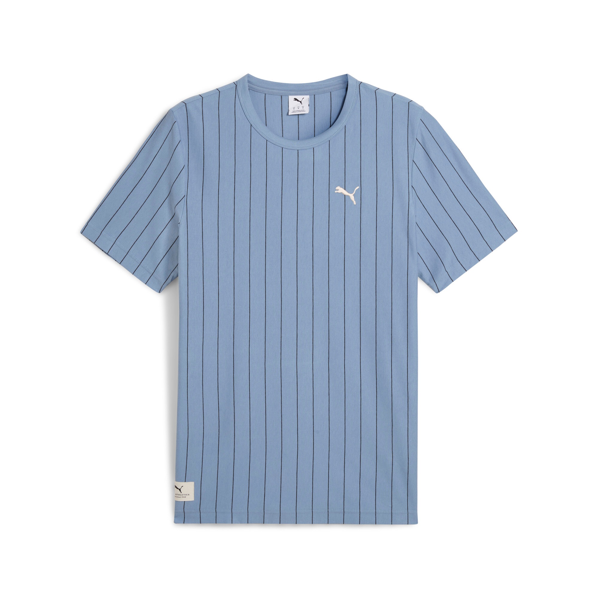 PUMA T-Shirt »CLASS STRIPED TEE« Regular Fit Passform, Rundhalsausschnitt, Kurzarmdesign