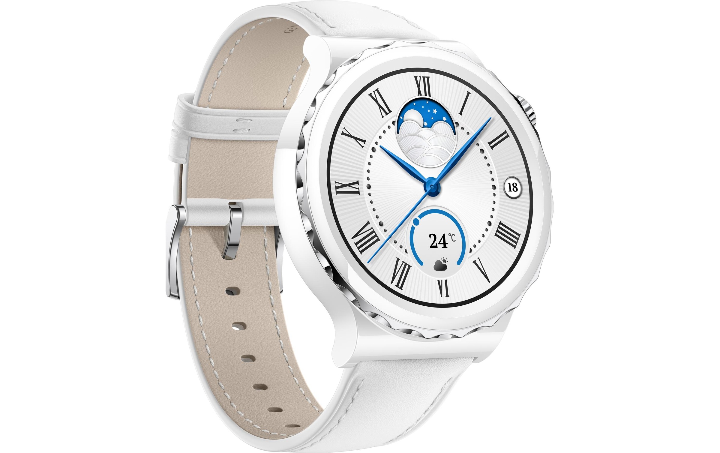 Huawei Smartwatch »GT3 Pro 43 mm Leather«, (3,33 cm / 1,32 Zoll), Harmony OS,)