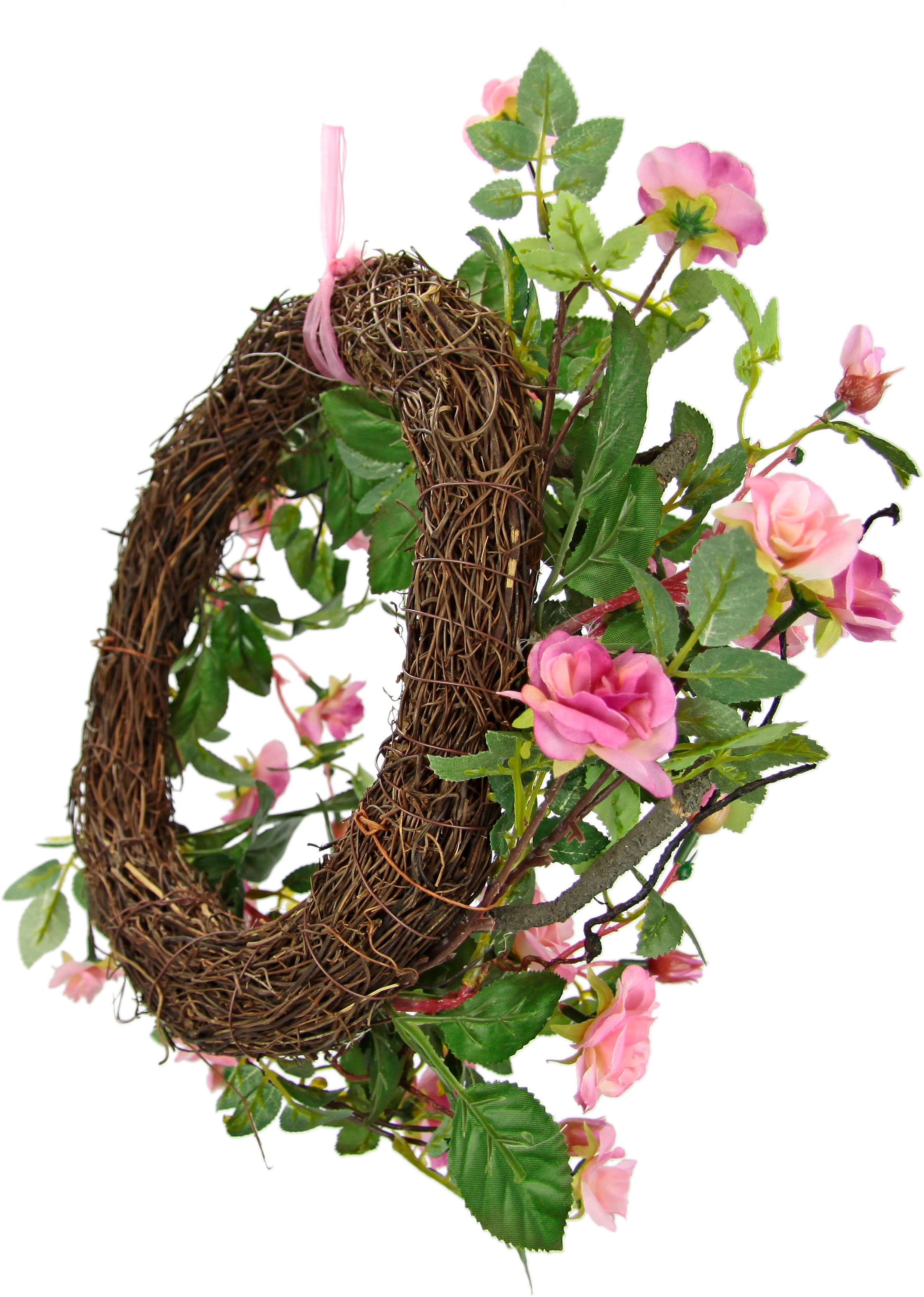 I.GE.A. Kunstkranz »Wildrosen«, Rosenkranz, Türkranz, Rosenblüten
