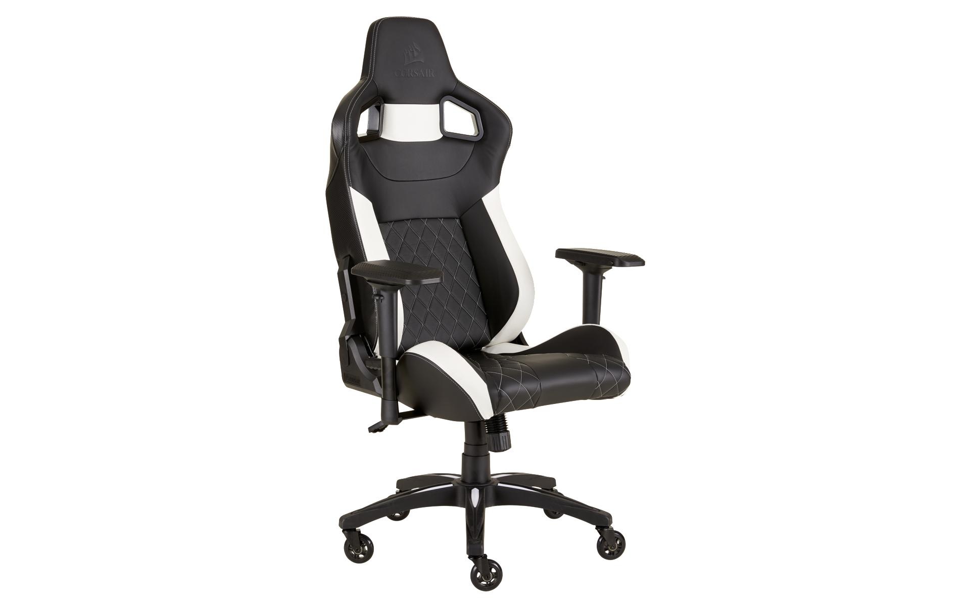 Corsair Gaming Chair »T1 RACE 2018 Schwarz Weiss«