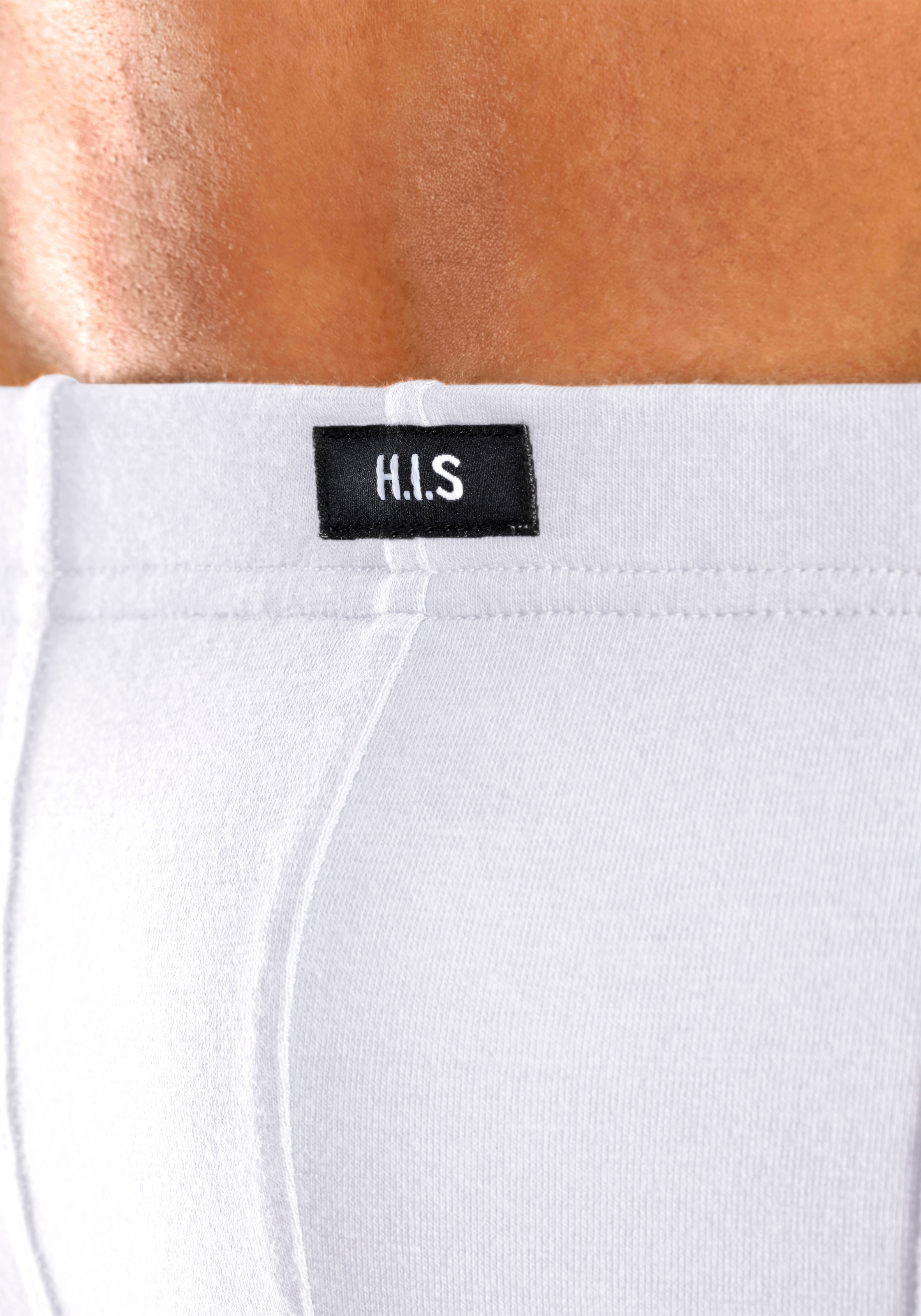 H.I.S Hipster, (Packung, 5 St.), knapp sitzende Boxershorts aus Baumwollstretch