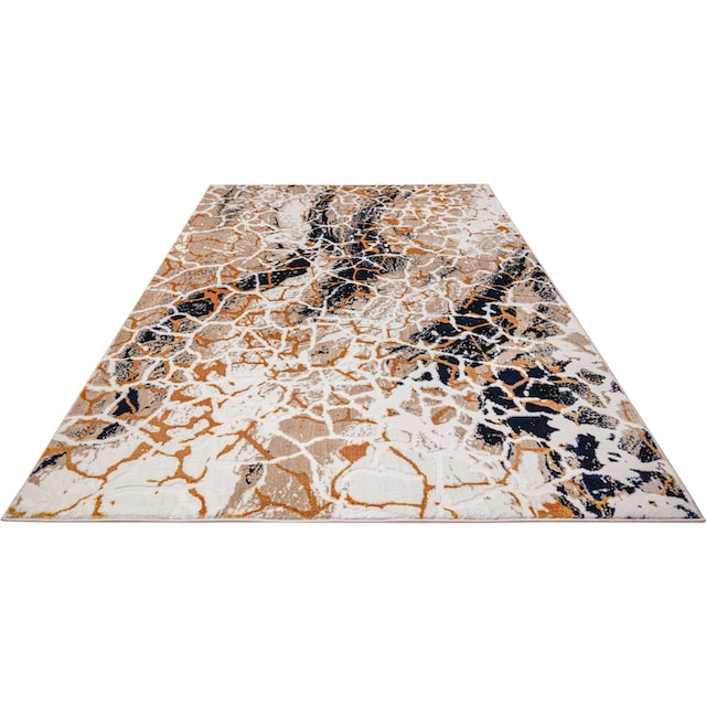 ❤ Leonique Teppich »Sander«, rechteckig, modernes Design, Teppiche in Marmor-Optik,  mit goldfarbenen Akzenten ordern im Jelmoli-Online Shop