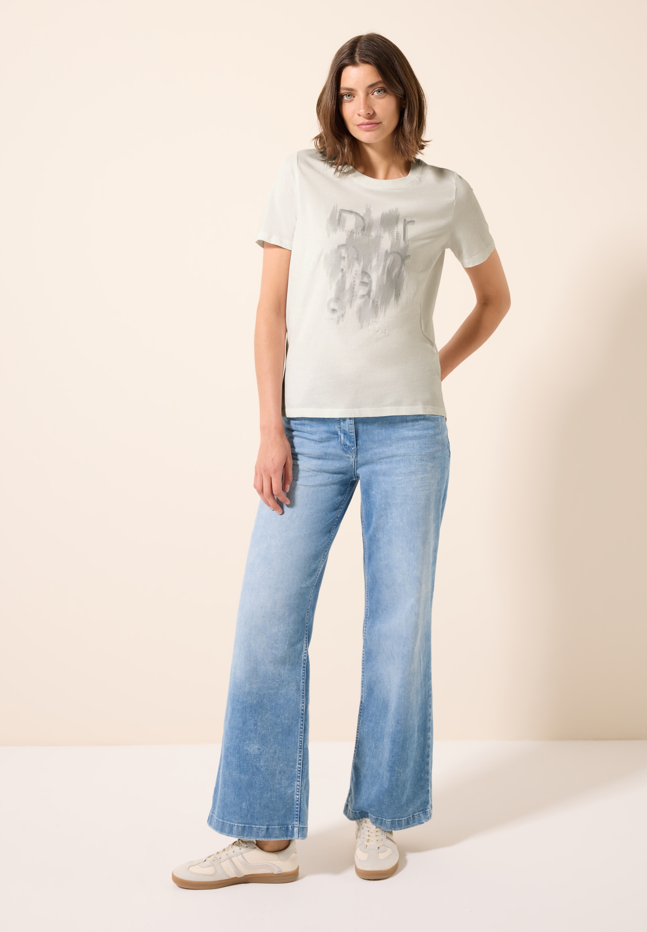 Cecil T-Shirt, mit Folienprint