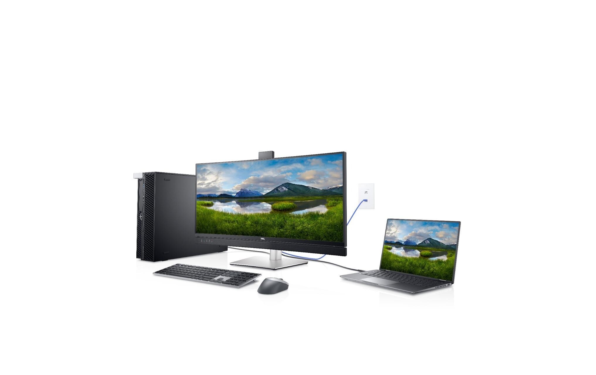 Dell Curved-LED-Monitor »34 C3422WE mit Webcam«, 86,37 cm/34,1 Zoll, 3440 x 1440 px, UWQHD, 8 ms Reaktionszeit, 60 Hz