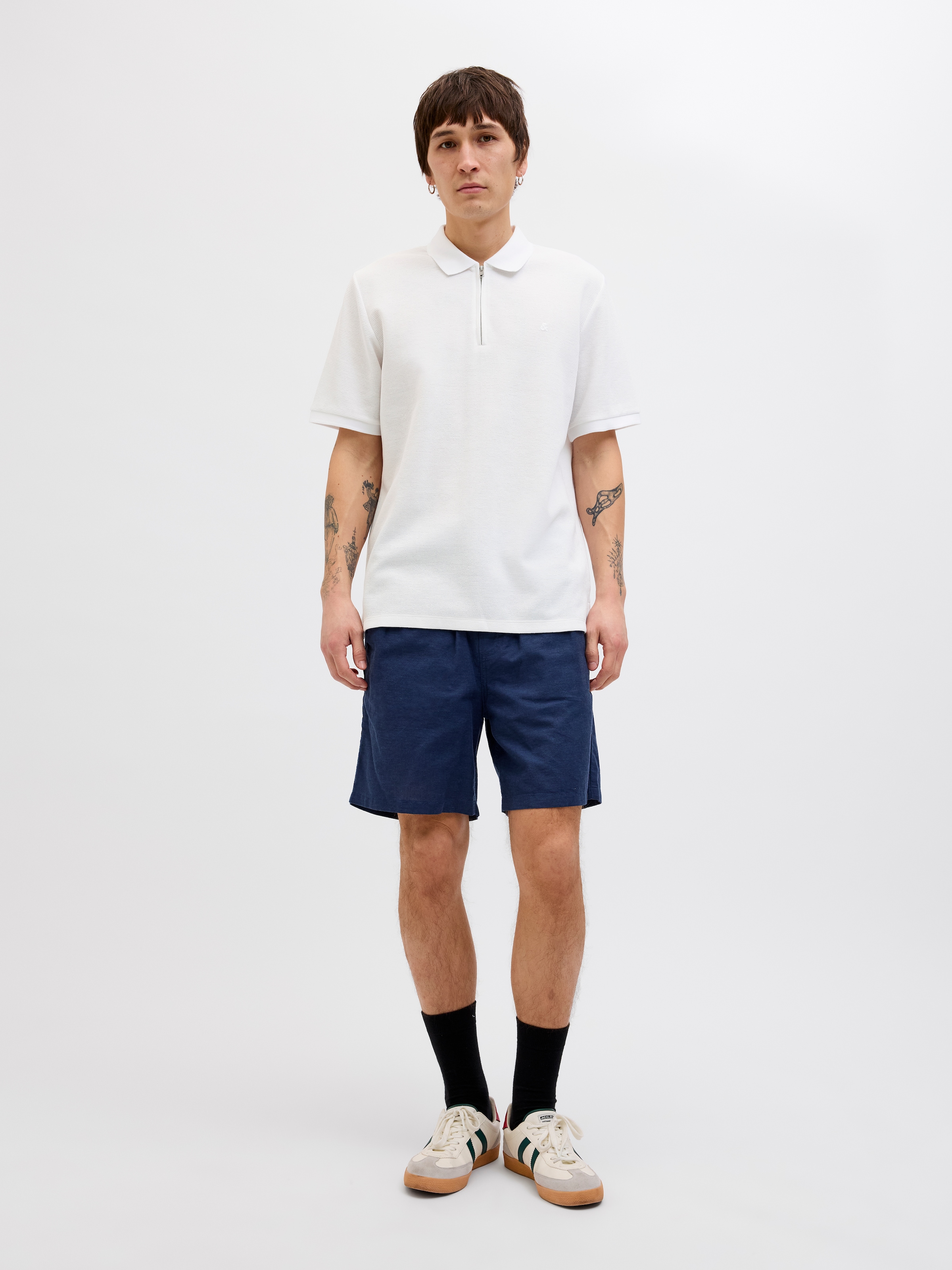 Jack & Jones Poloshirt »JJEAUSTIN ZIP POLO SS NOOS«