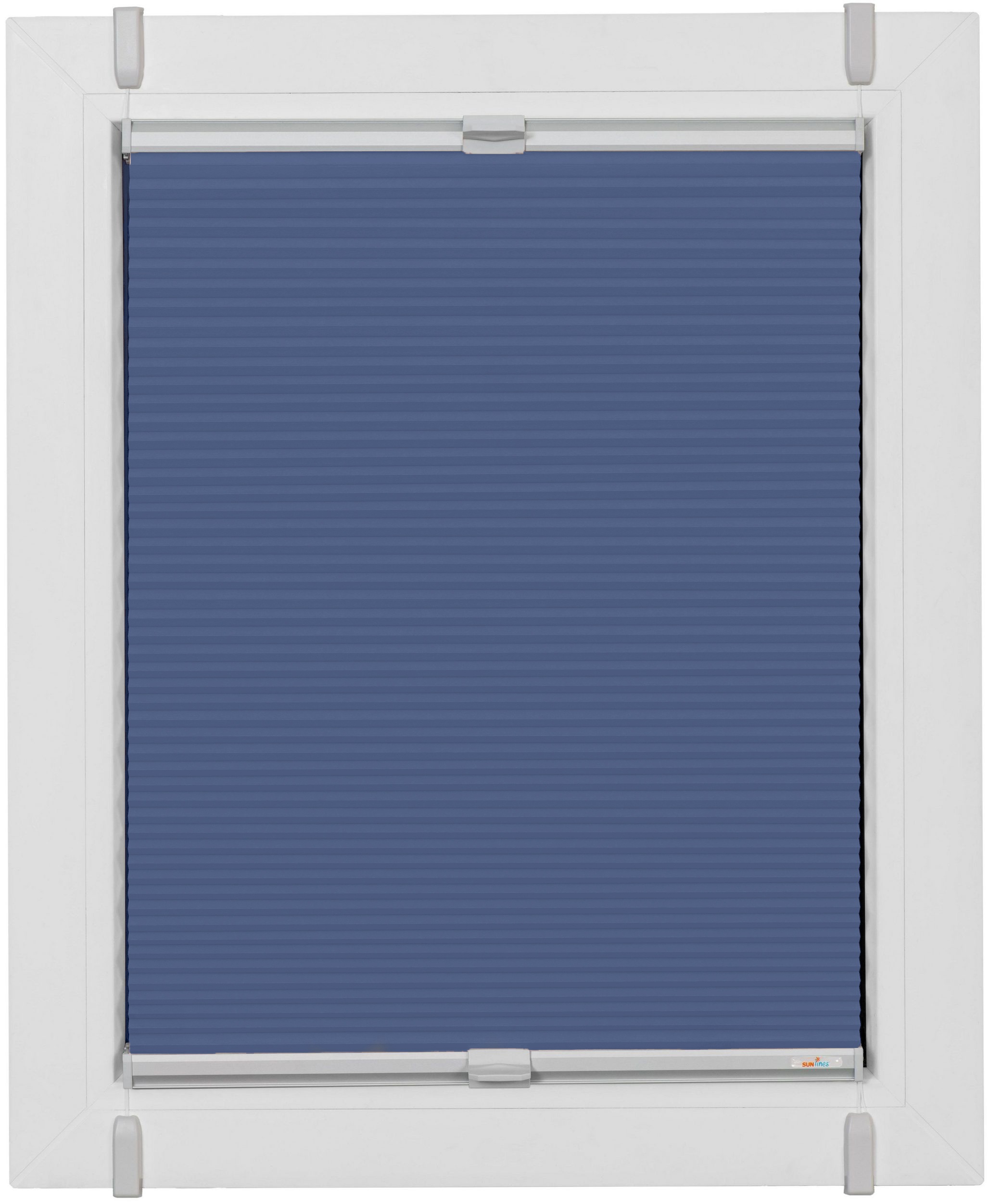 sunlines Plissee "Start-up Style Honeycomb" verdunkelnd energiesparend ohne Bohren verspannt verspannt mit Simply-Fix Klemmträger, Wabenplissee, nach Mass