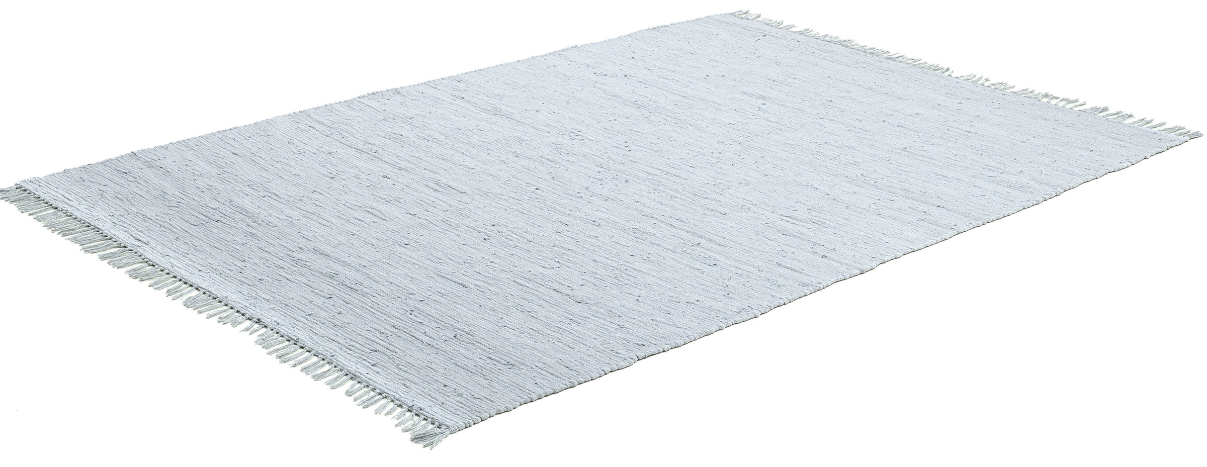 THEKO Teppich »Happy online Baumwolle, shoppen handgewebt, reine Teppich, Flachgewebe, mit Jelmoli-Versand rechteckig, | Fransen Handweb Cotton«