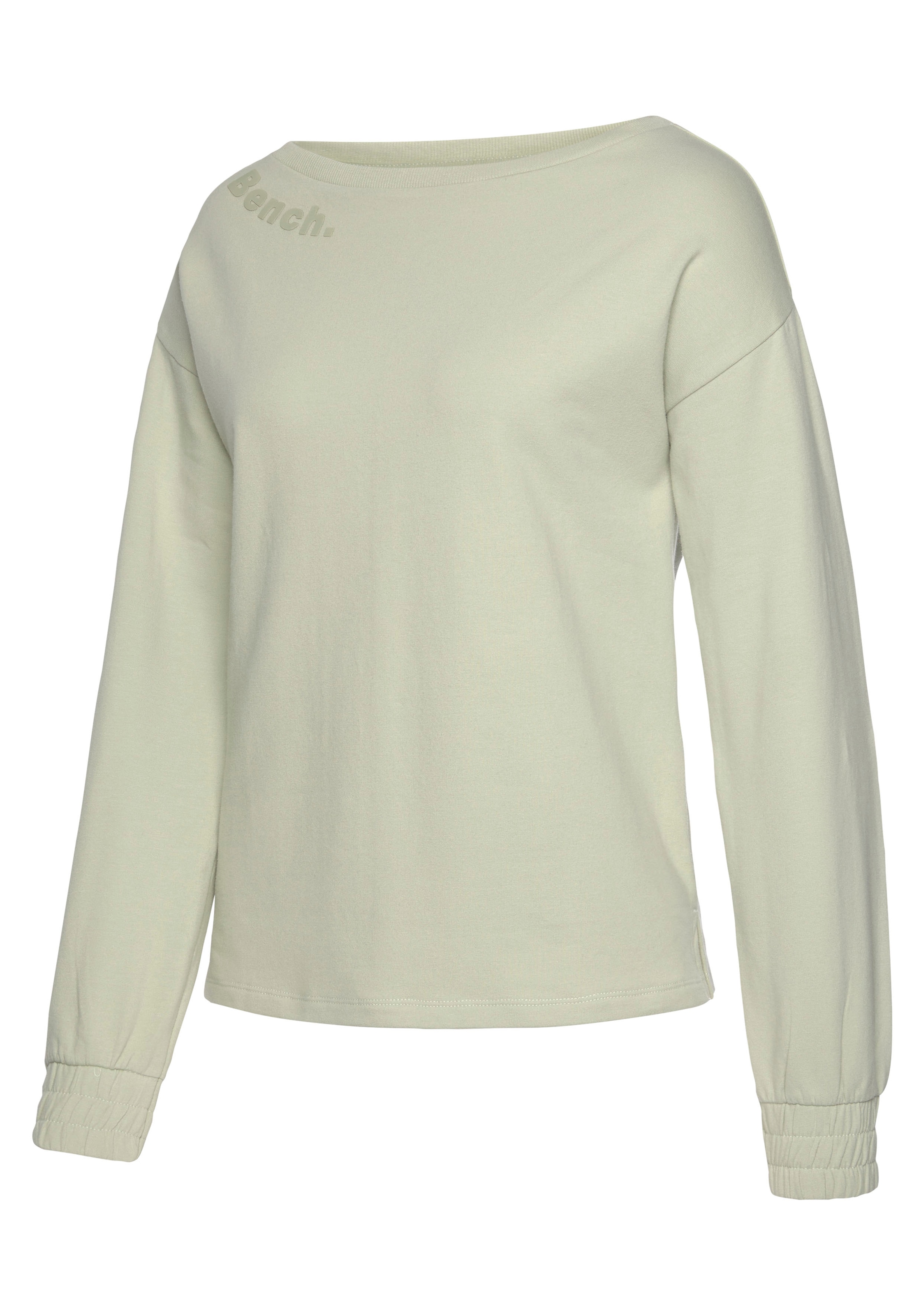 Bench. Loungewear Sweatshirt, mit gerafften online Jelmoli-Versand Ärmelbündchen, bei Schweiz Loungeanzug kaufen