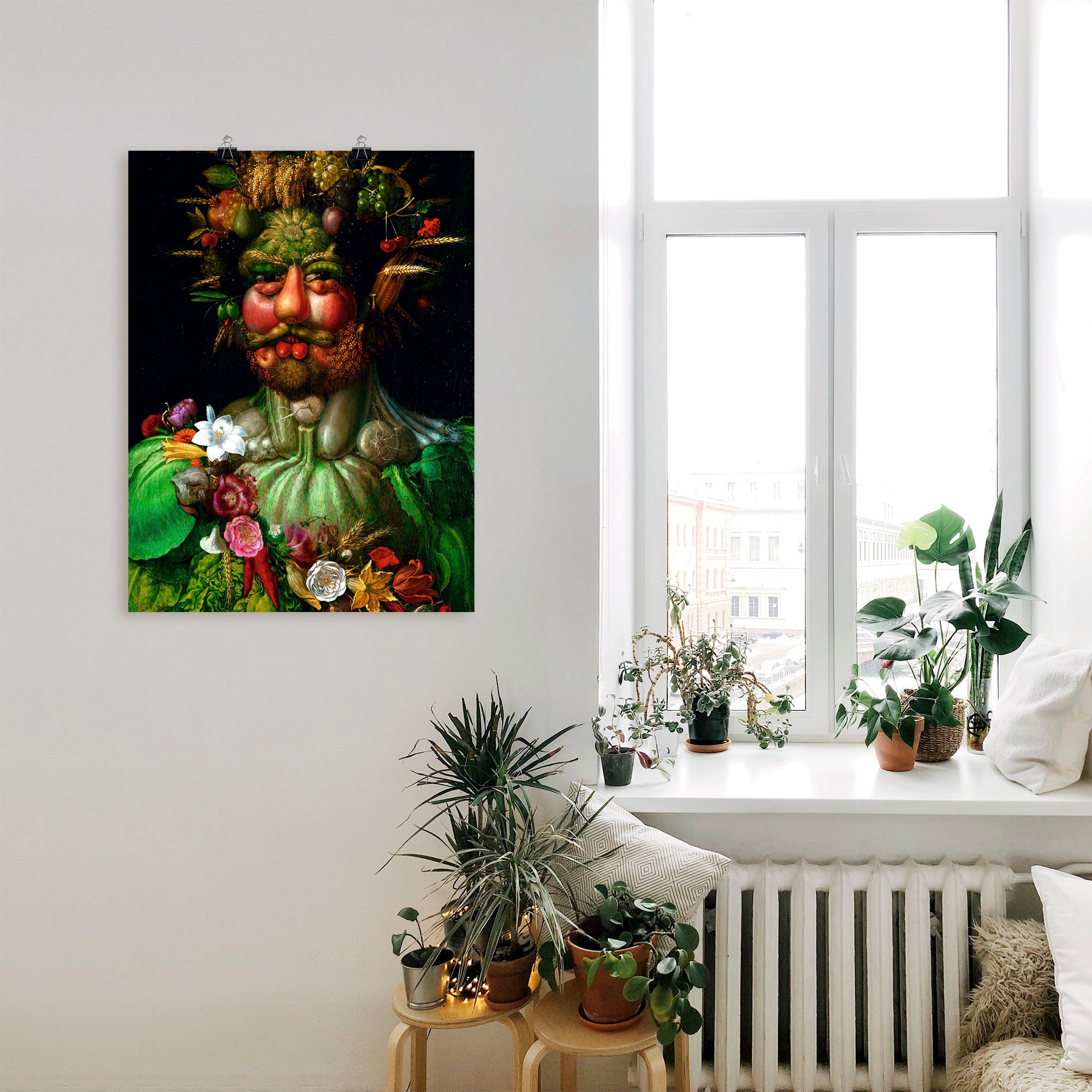 Artland Wandbild »Vertumnus (Kaiser Rudolf II.). 1590«, Porträts, (1 St.), als Leinwandbild, Poster in verschied. Grössen
