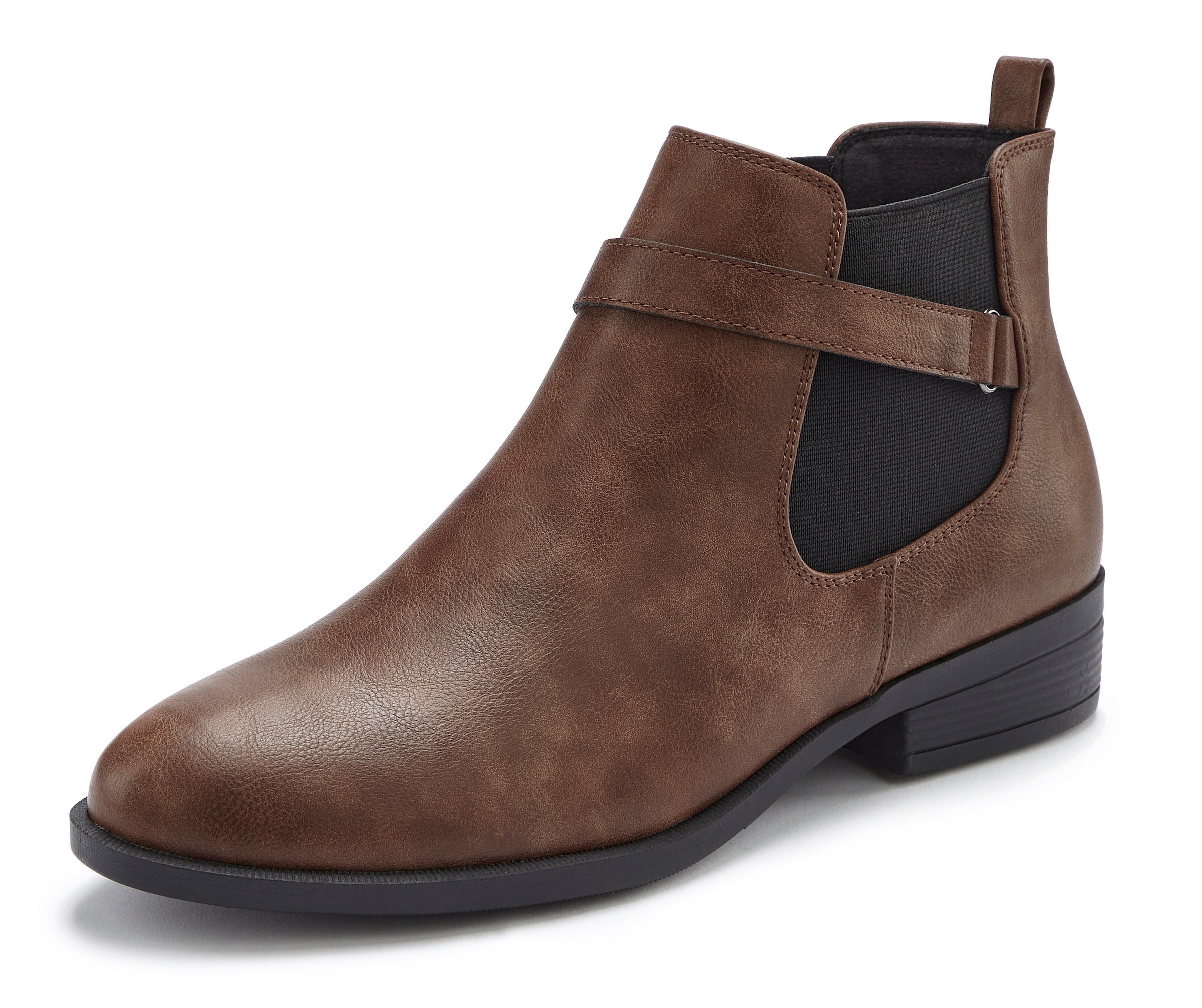 Vivance Chelseaboots, mit Stretch-Einsatz, Stiefelette, Ankle Boots VEGAN