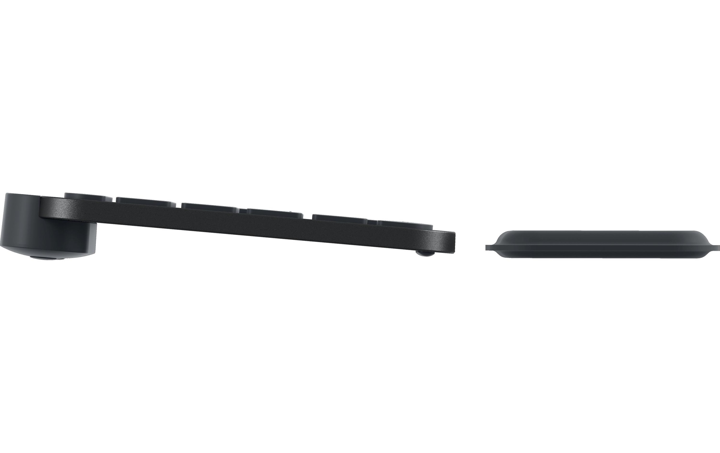 Logitech Tastatur »MX Keys Plus mit Handballenauflage«, (Ziffernblock)