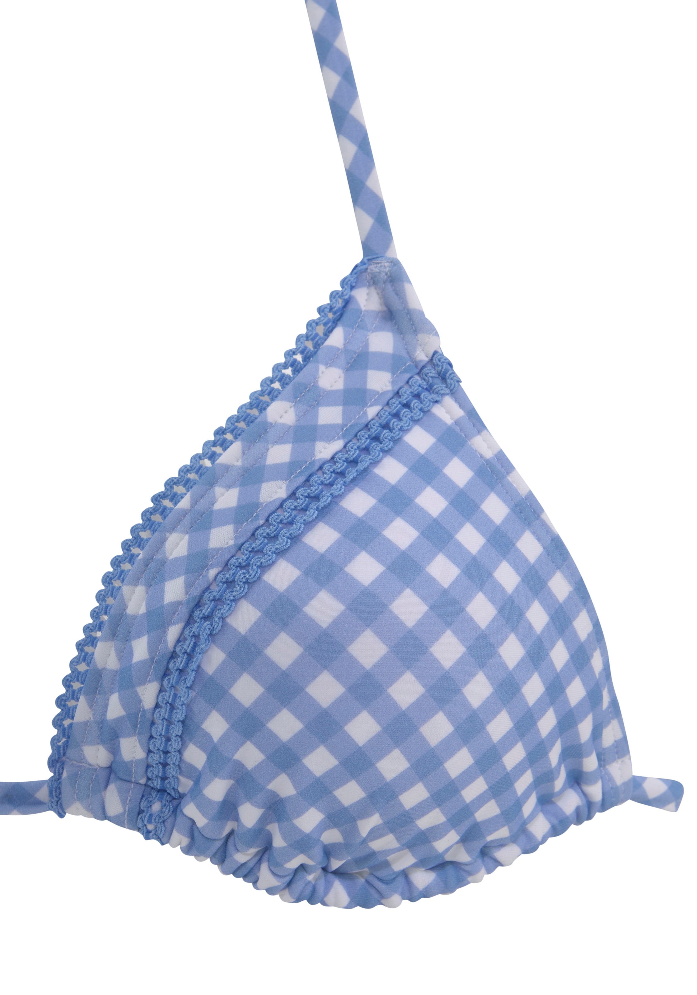 Buffalo Triangel-Bikini-Top »Karo«, mit Zierborte