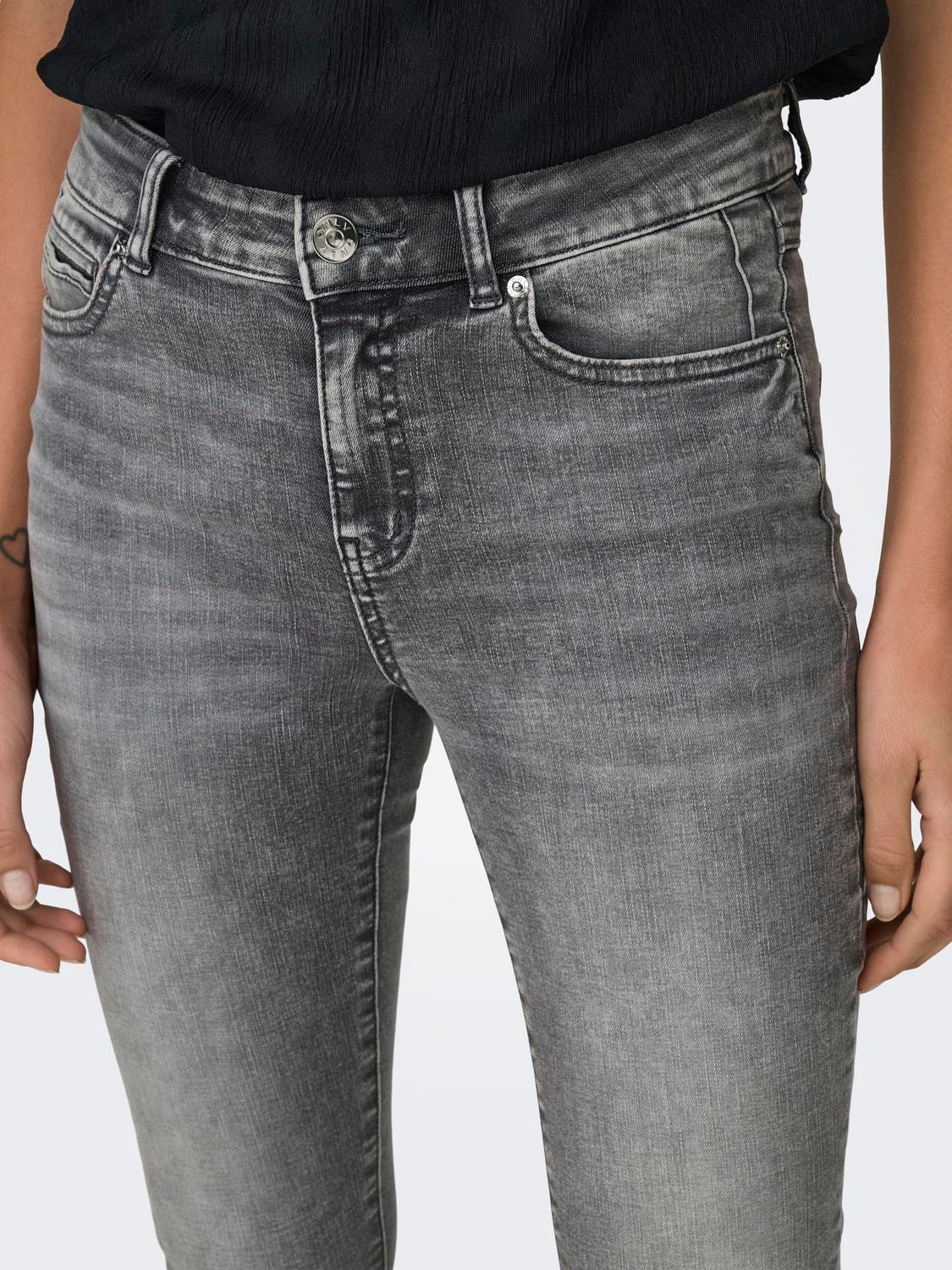 ONLY Skinny-fit-Jeans »ONLWAUW MID WAIST SK LANK COIN PKT DNM X«