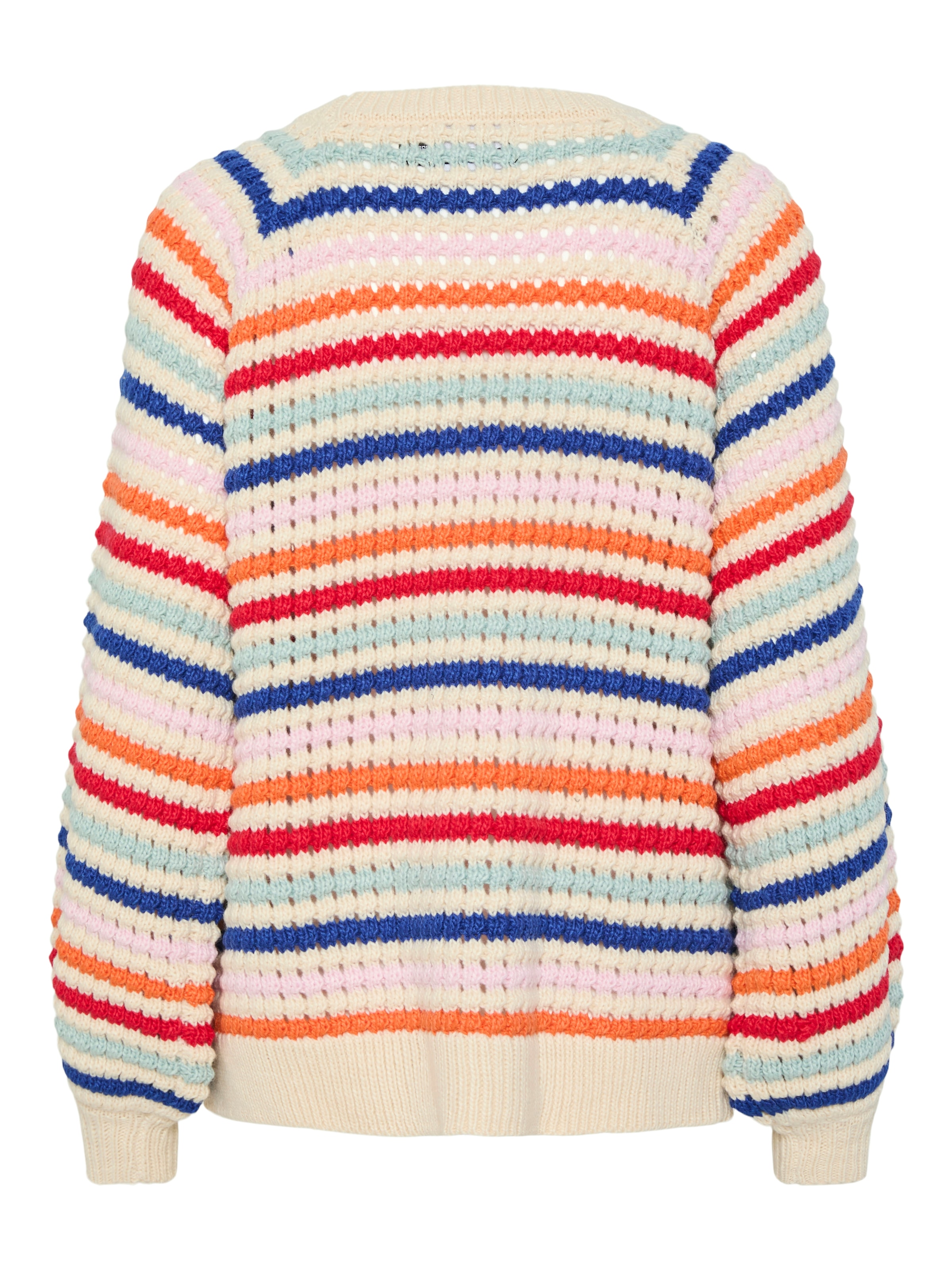 pieces Rundhalspullover »PCDOSLA LS O-NECK KNIT MM«