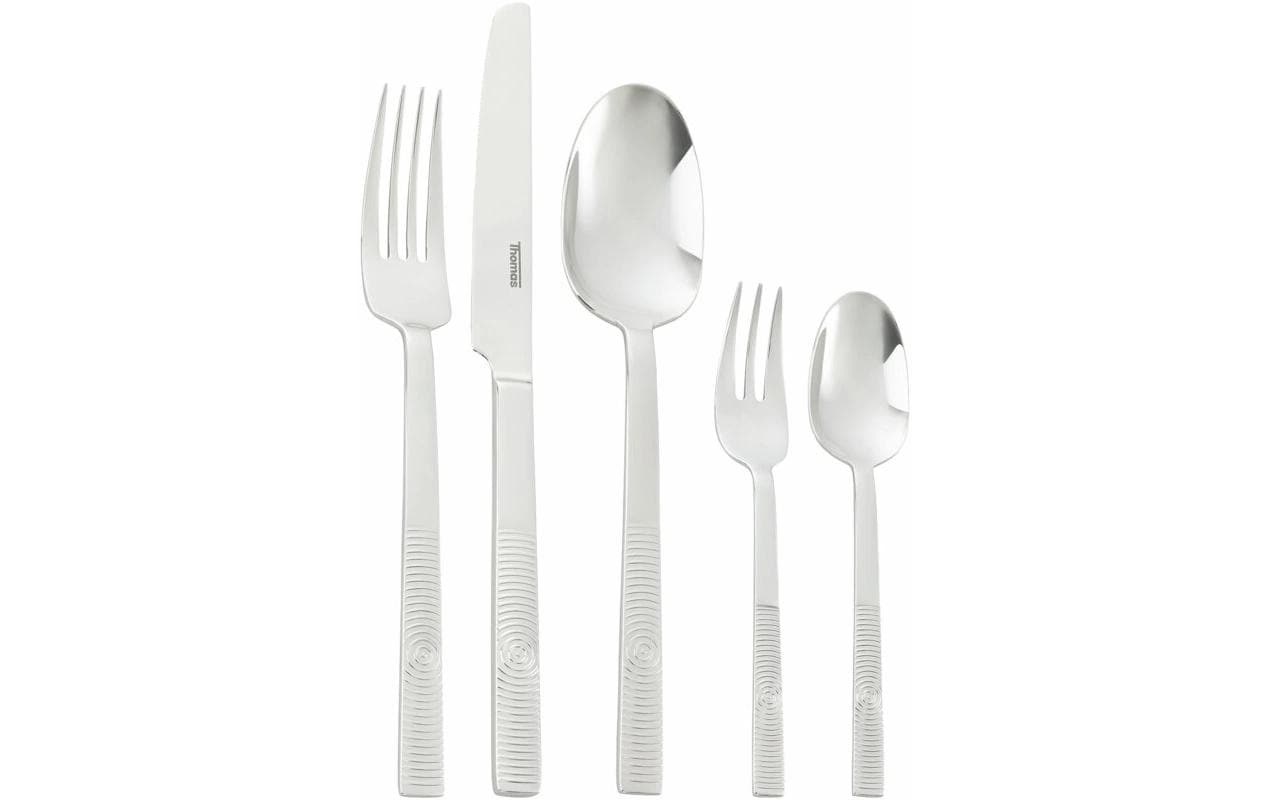 Thomas Porzellan Besteck-Set "Circle Edelstahl glänzend 30-teilig"