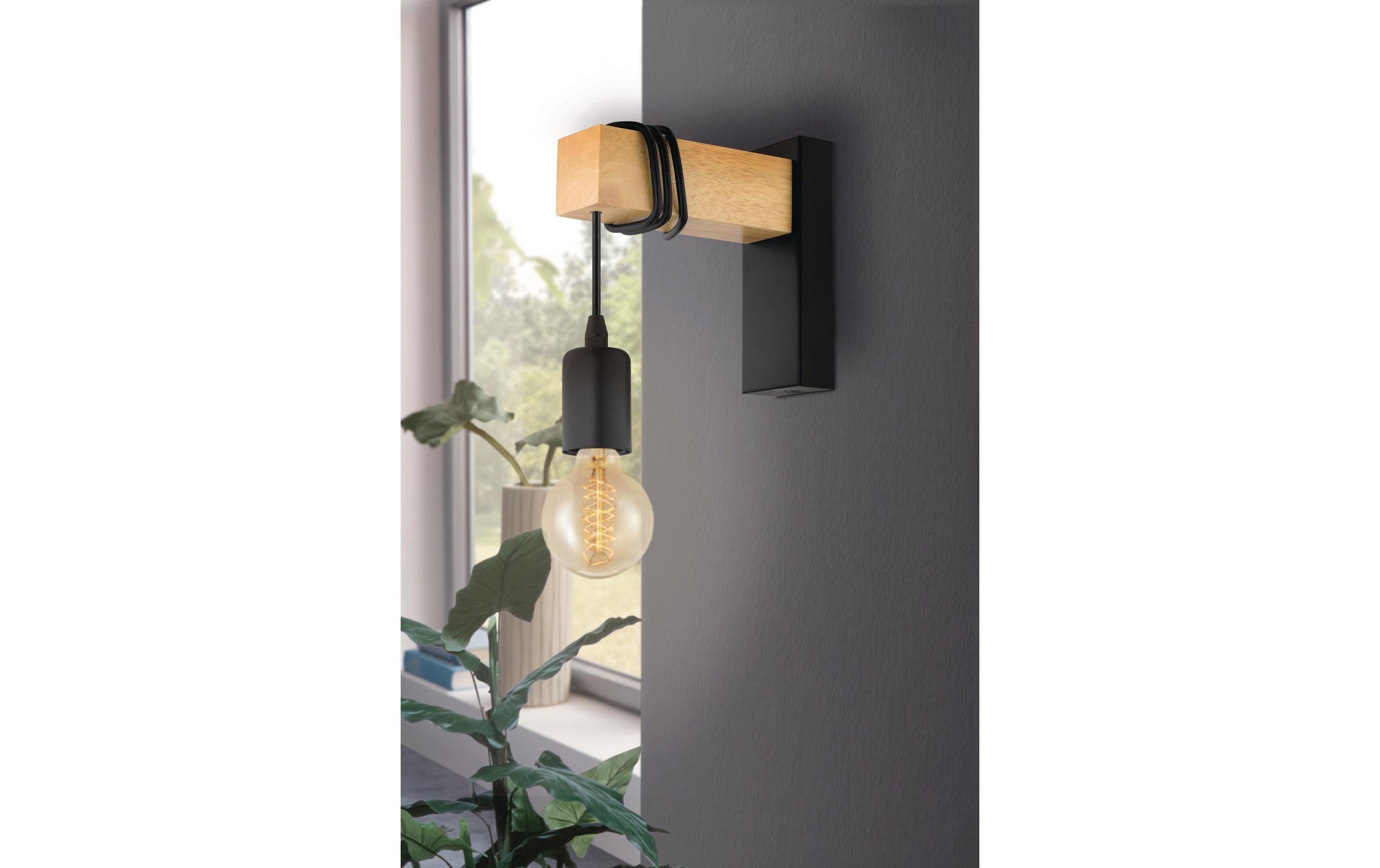 EGLO Wandleuchte »Wandleuchte TOWNSHEND«, 1 flammig, Leuchtmittel E27 | LED wechselbar