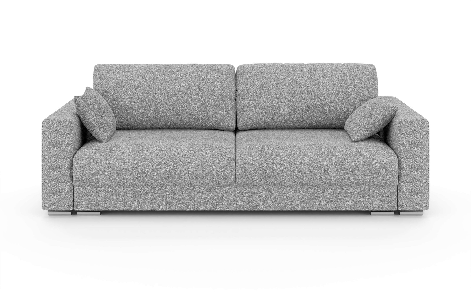 INOSIGN 3-Sitzer »Stevinson Schlafsofa mit Bettkasten, Masse B/H/T: 229/87/97 cm«, mit Wellenunterfederung, 2 Rückenkissen und 2 Zierkissen